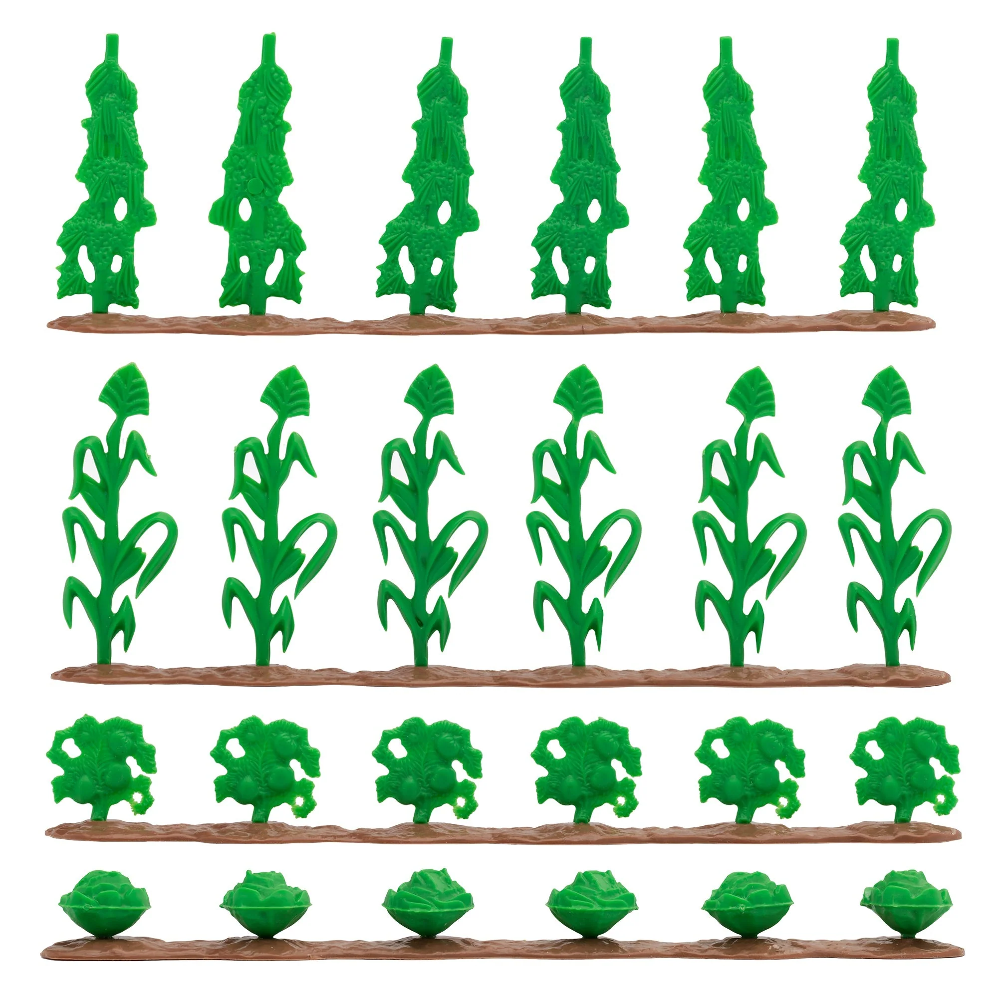 BMC Classic Marx Grandpa's Garden - 13pc Plastic Farm Dog & Crops Playset - Image 5