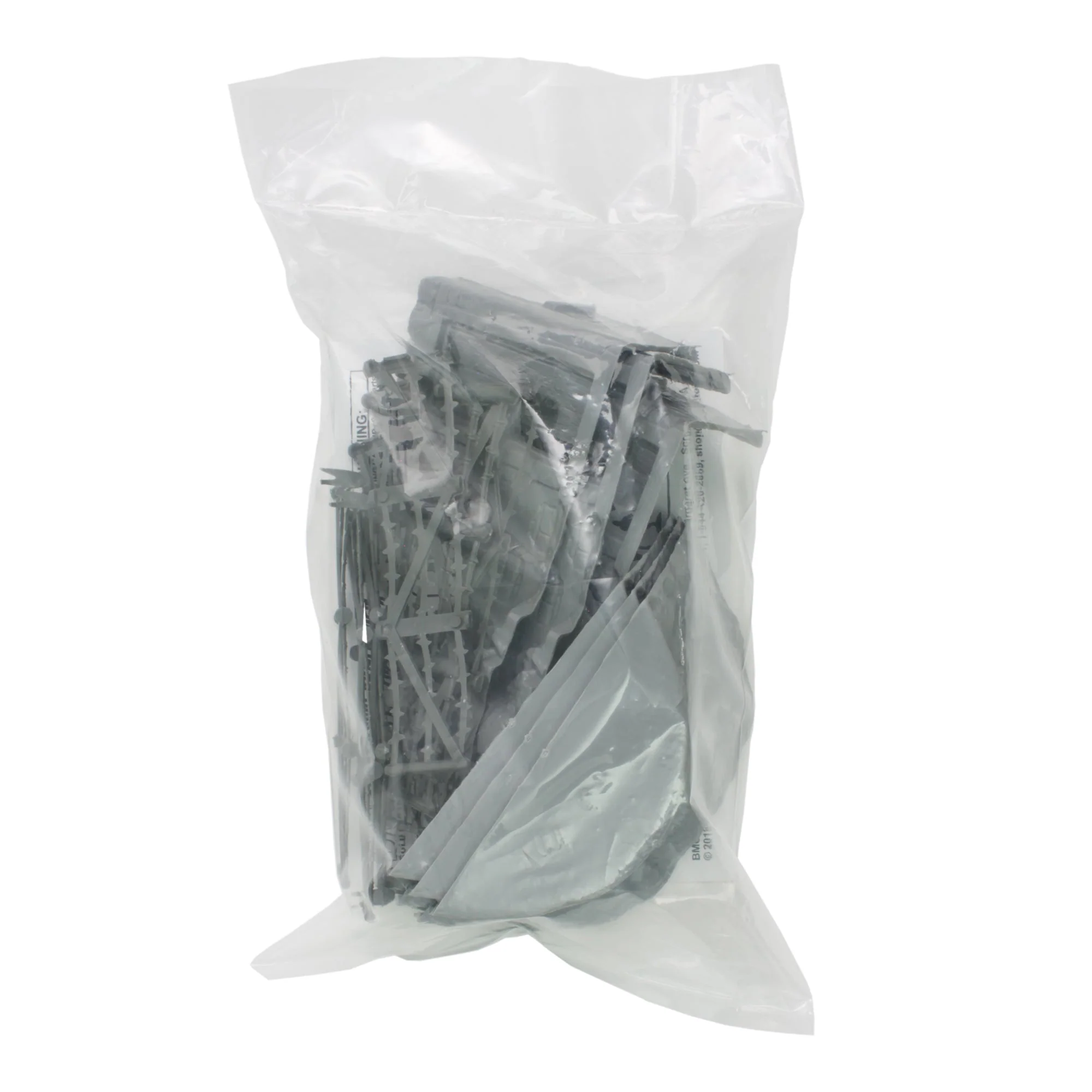 BMC Classic Marx Axis Ambush - 14pc Gray Plastic Army Men Playset Accessories - Image 7