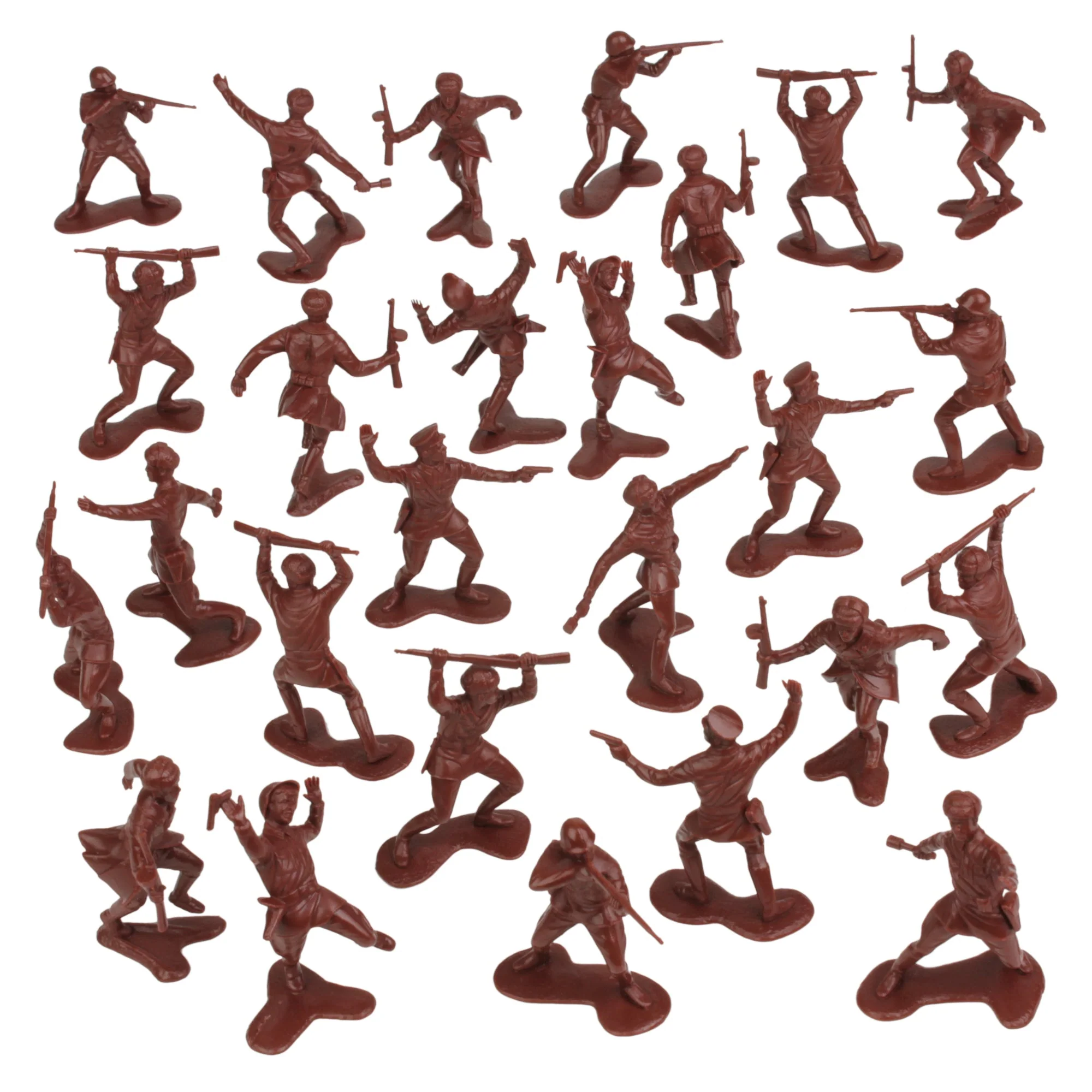 BMC Classic Marx Russian Plastic Army Men - 36pc WW2 Soldier Figures - USA Made - Image 5