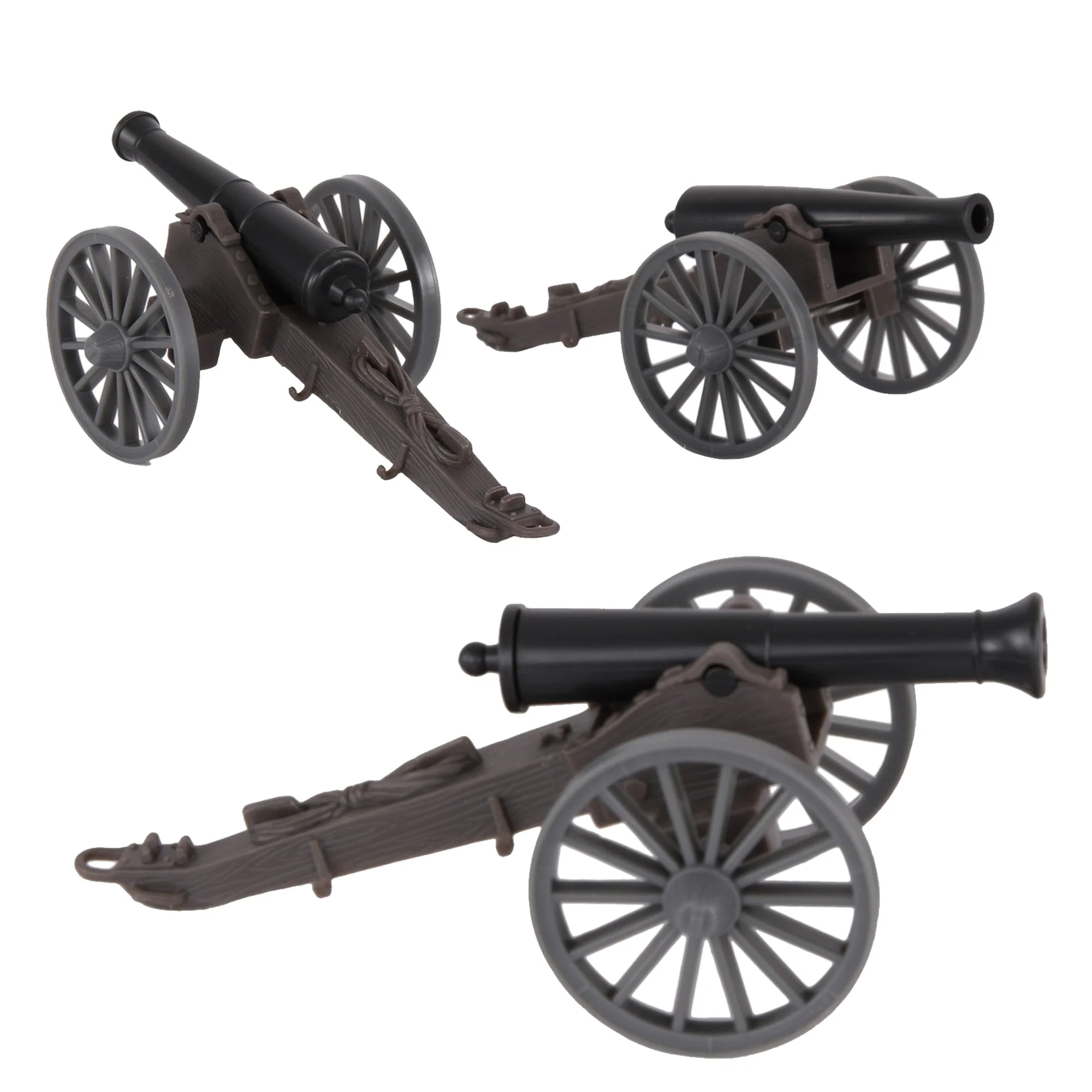 BMC CTS Civil War Battle of Picketts Charge - 101pc Blue & Gray Plastic Army Set - Image 7