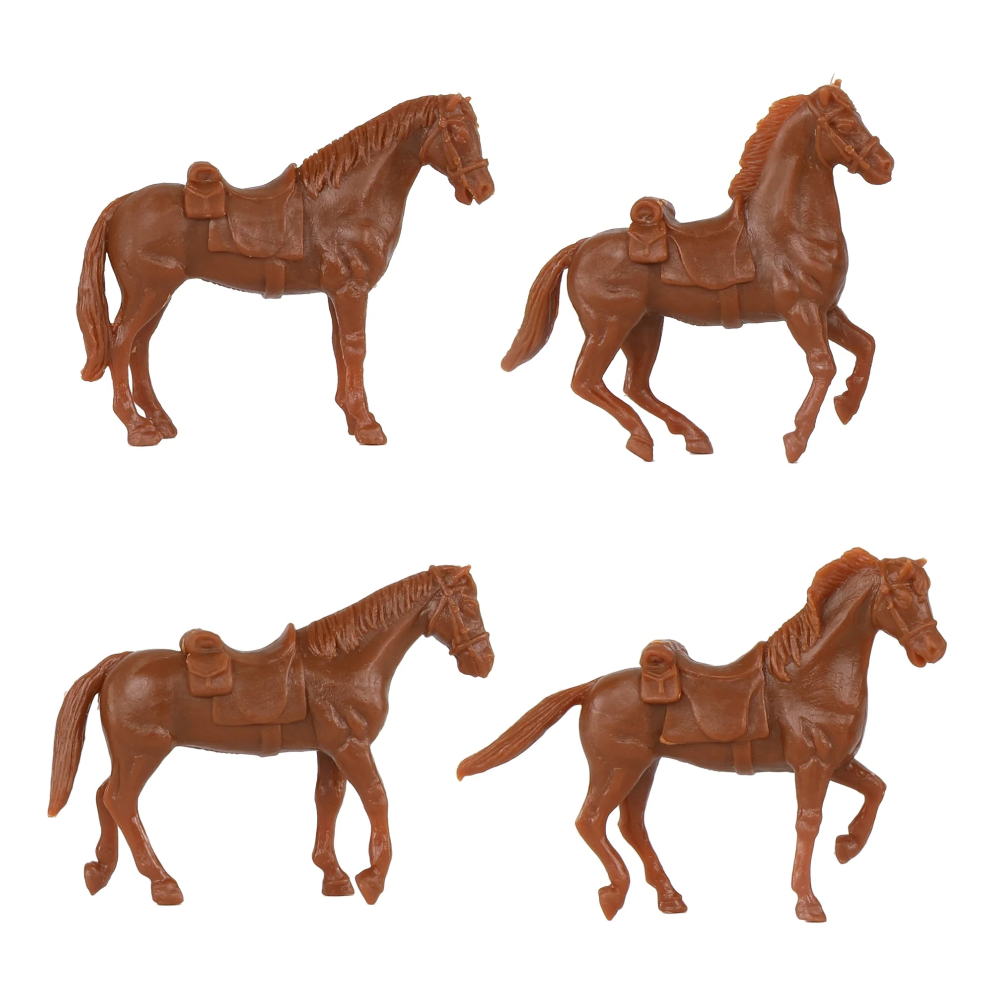 BMC CTS Alamo Mexican Artillery - 25pc Powder Blue Plastic Figures Cannon Horses - Image 4