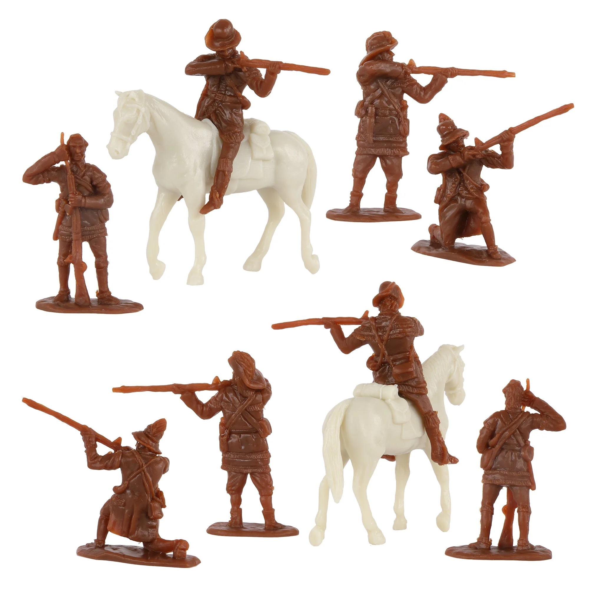 BMC CTS Last of the Mohicans - 36pc French & Indian War Plastic Soldier Figures - Image 4