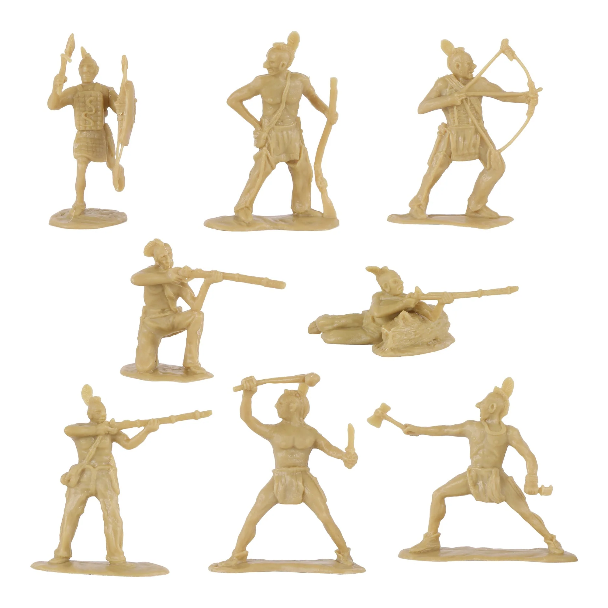 BMC CTS Last of the Mohicans - 36pc French & Indian War Plastic Soldier Figures - Image 5