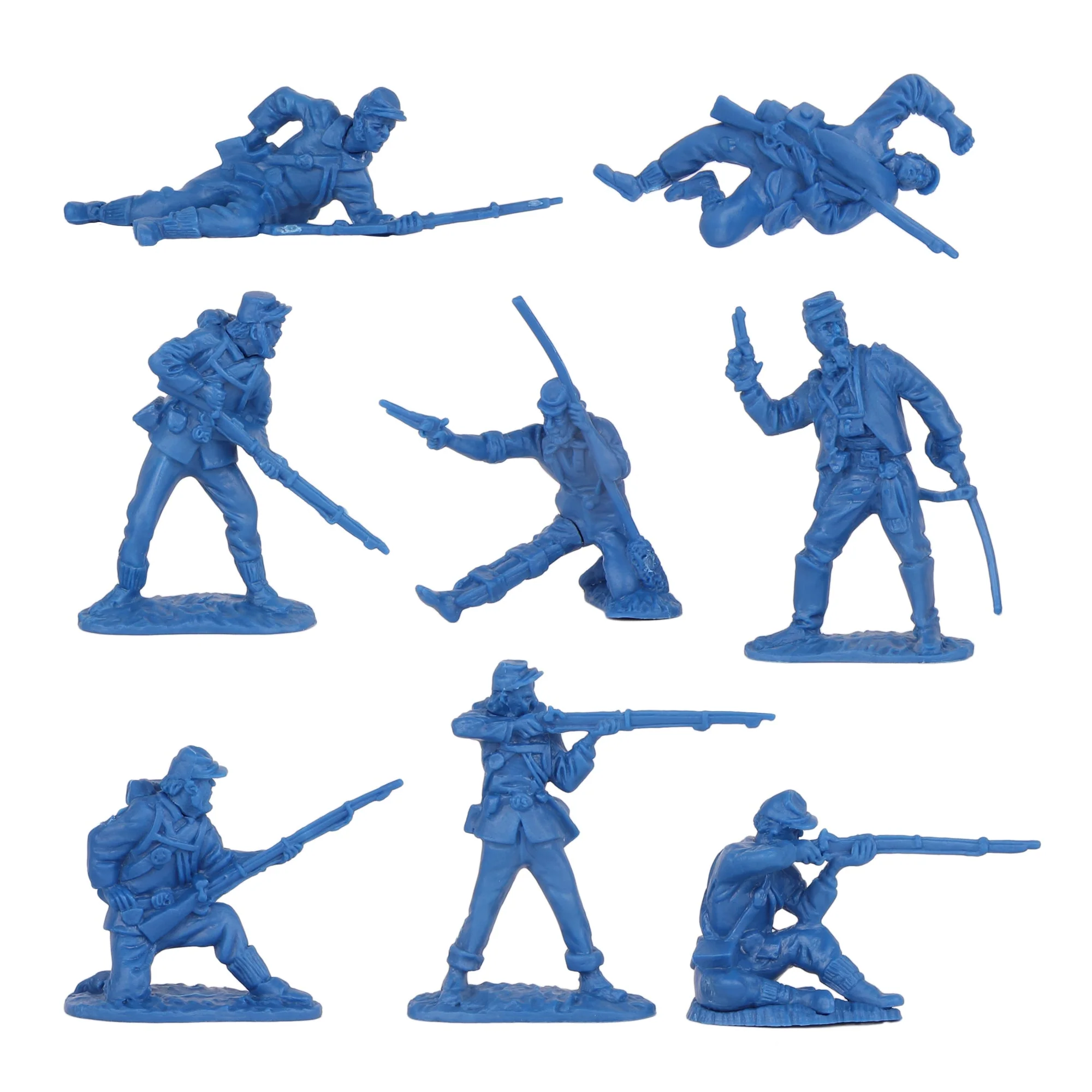 BMC CTS Battle of Little Big Horn Plastic Army Men - 20pc Sioux & Cavalry Figure - Image 4