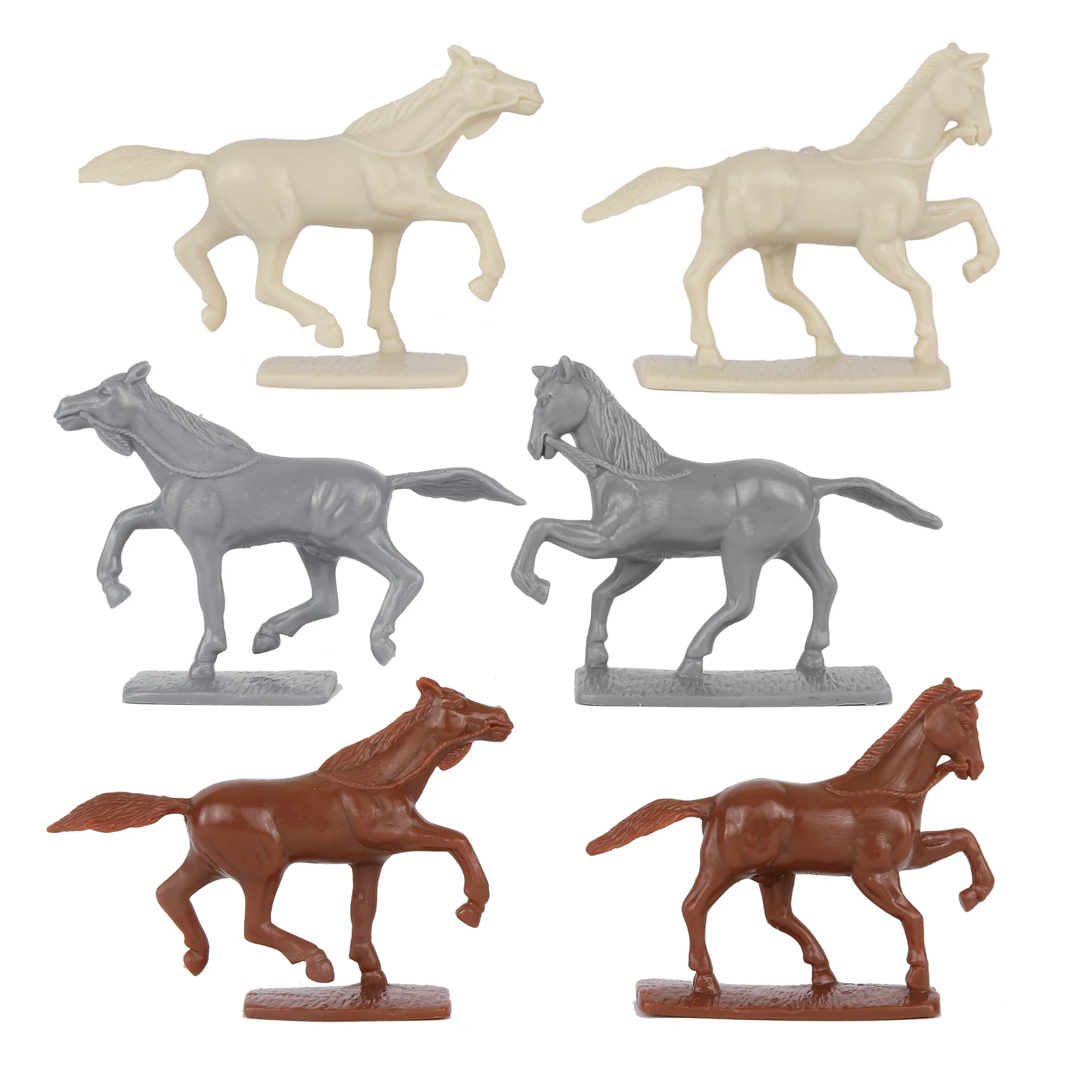 BMC CTS Battle of Little Big Horn Plastic Army Men - 20pc Sioux & Cavalry Figure - Image 8