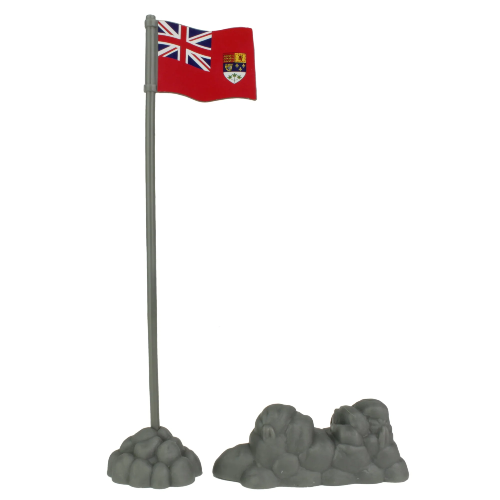 BMC WW2 D-Day Juno Beach Plastic Army Men - 35pc Canada & German Soldier Figures - Image 6