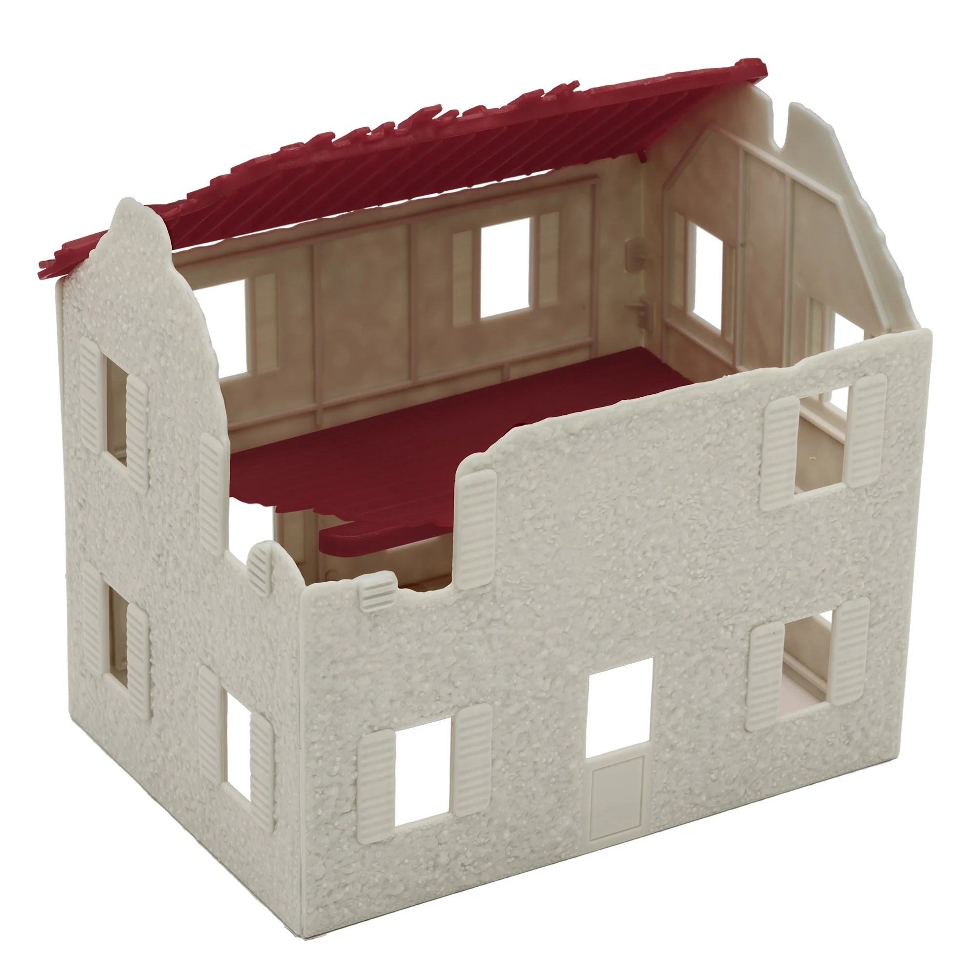 BMC WW2 Ruined Spanish Farm House - Plastic Army Men Playset Accessory - Image 5
