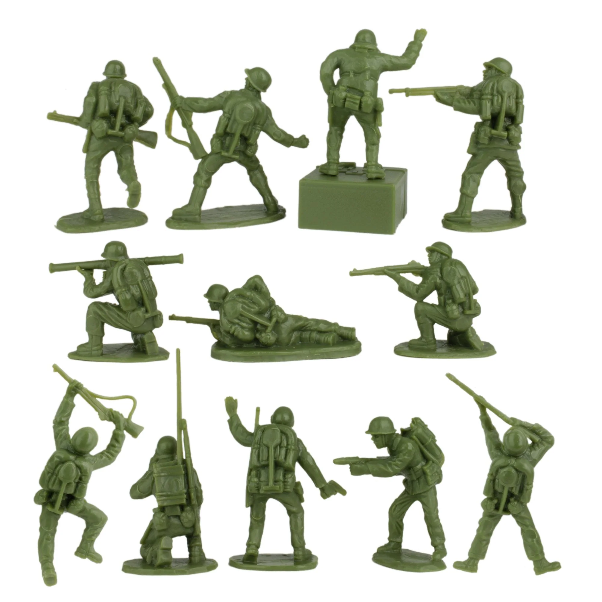 BMC WW2 Iwo Jima Plastic Army Men - Island, Tanks & Soldiers 72pc Playset - Image 10