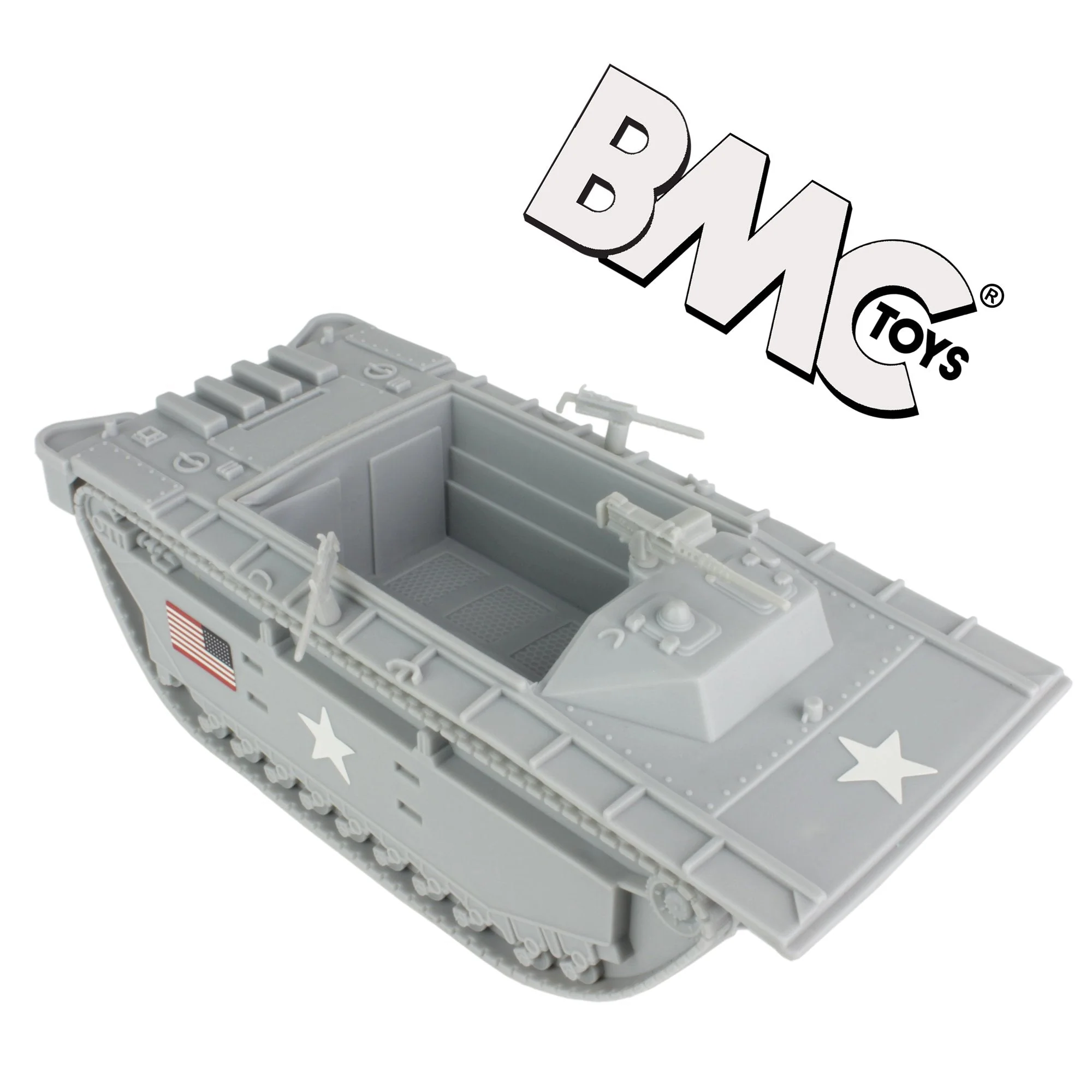 BMC WW2 Iwo Jima Plastic Army Men - Island, Tanks & Soldiers 72pc Playset - Image 17
