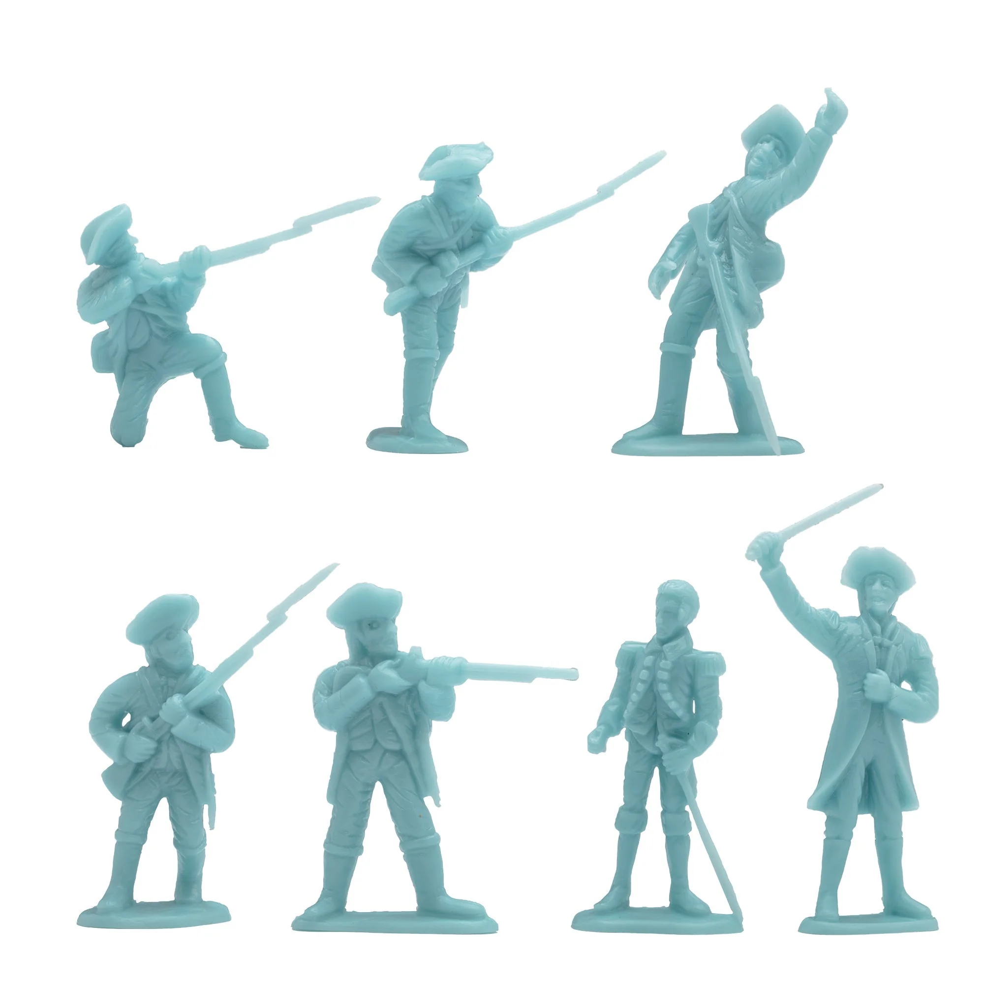 BMC Revolutionary War Battle of Brandywine 44pc Plastic Army Men Soldier Figures - Image 4