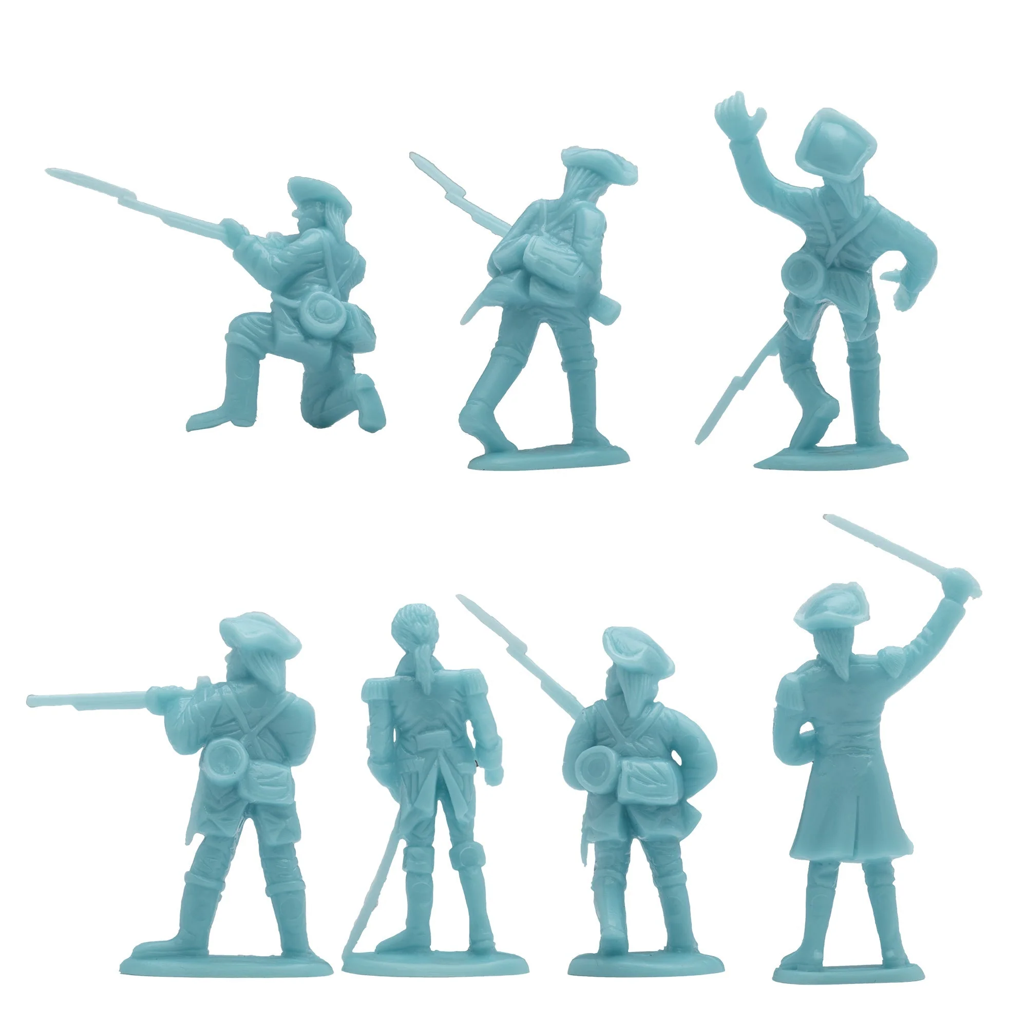 BMC Revolutionary War Battle of Brandywine 44pc Plastic Army Men Soldier Figures - Image 6