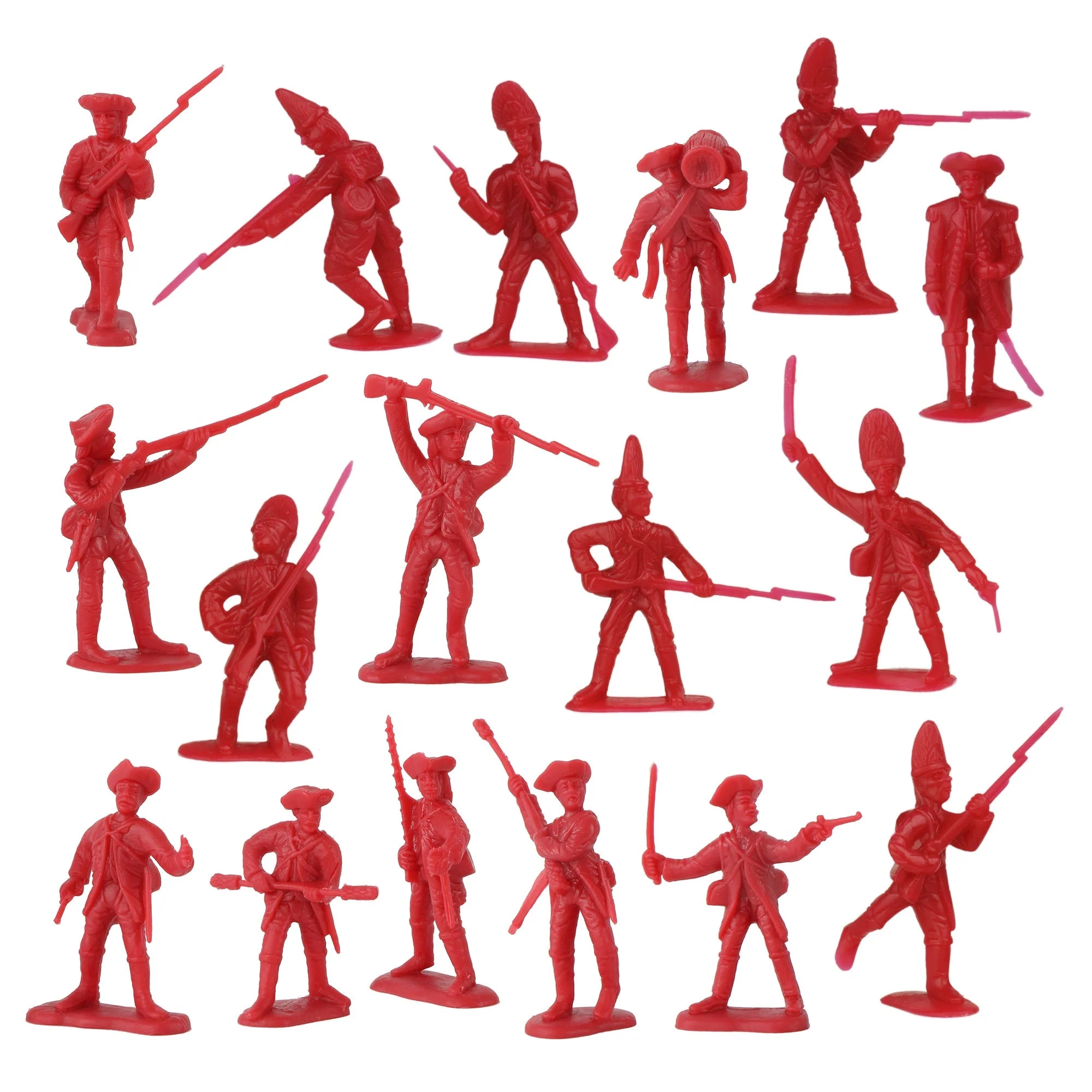 BMC Revolutionary War Battle of Bunker Hill - 115pc Plastic Army Soldier Playset - Image 4