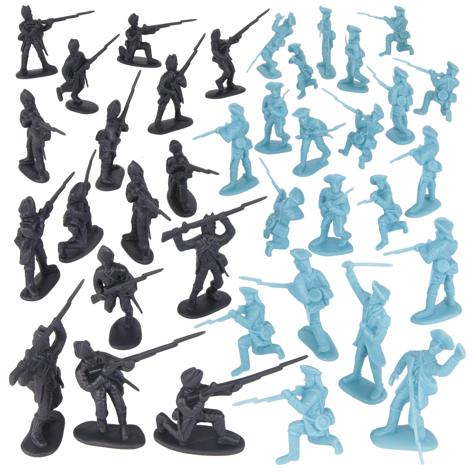 BMC Revolutionary War Battle of Trenton - Plastic Army Men Soldier Figures - Image 5