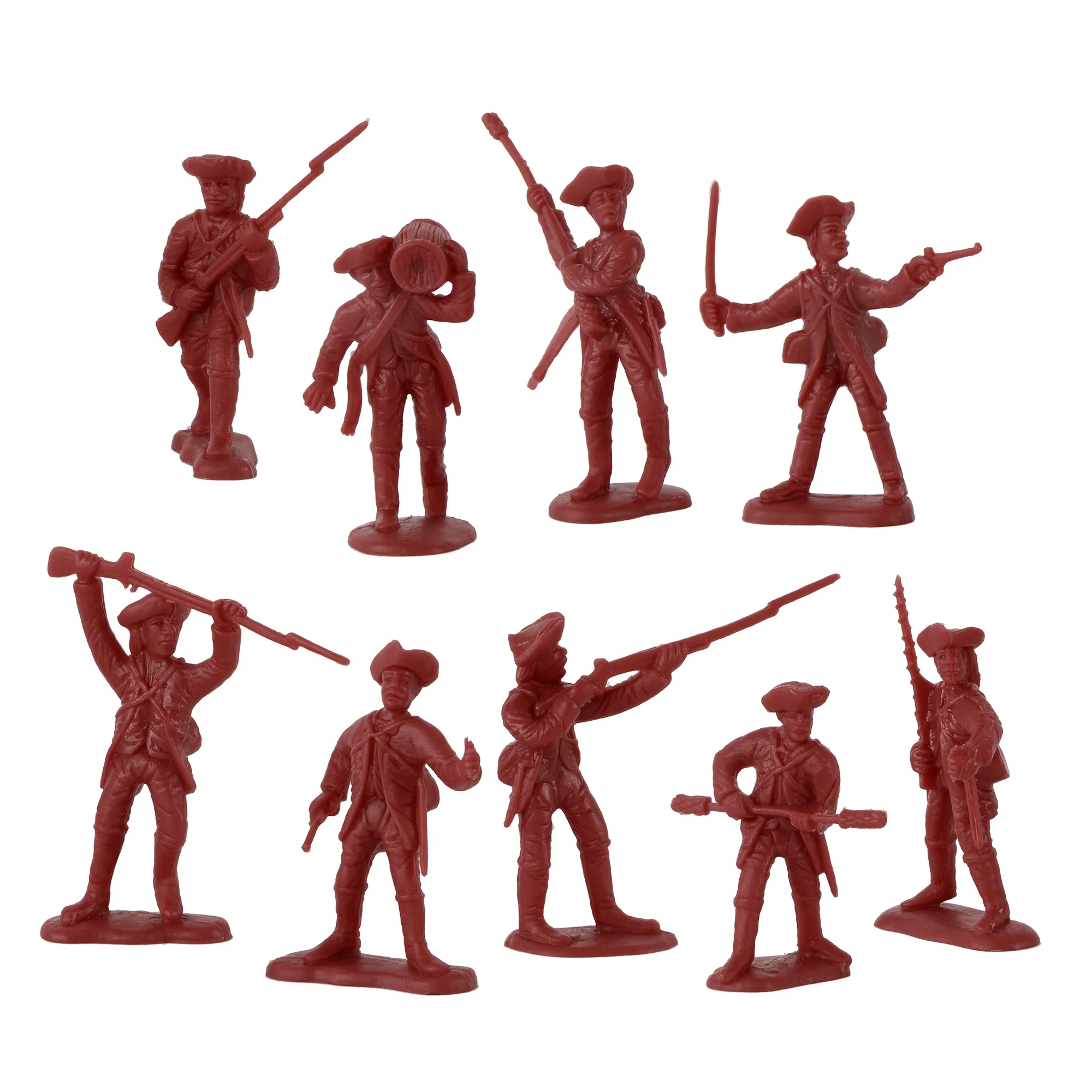 BMC ARW Battle of White Plains Artillery Crews - 32pc Plastic Soldiers & Cannon - Image 4