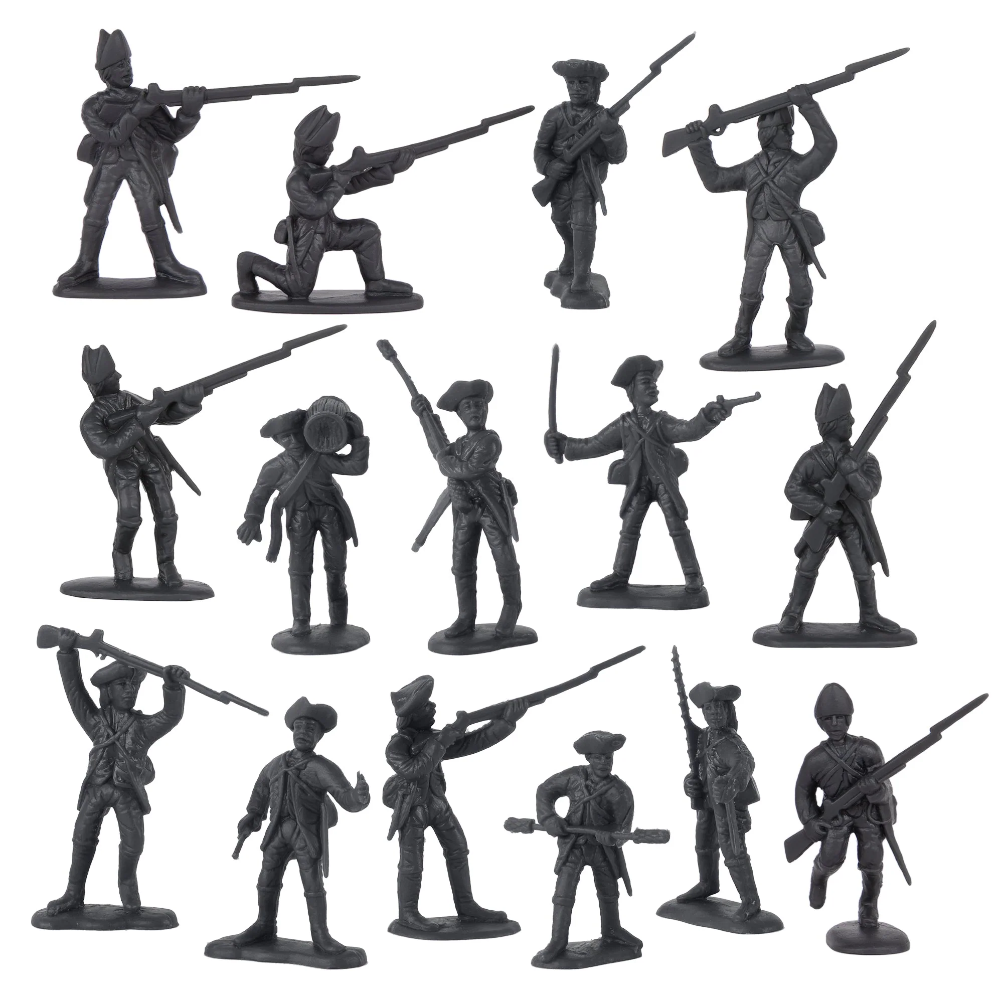 BMC Revolutionary War Battle of Yorktown - 208pc Plastic Army Soldier Playset - Image 4