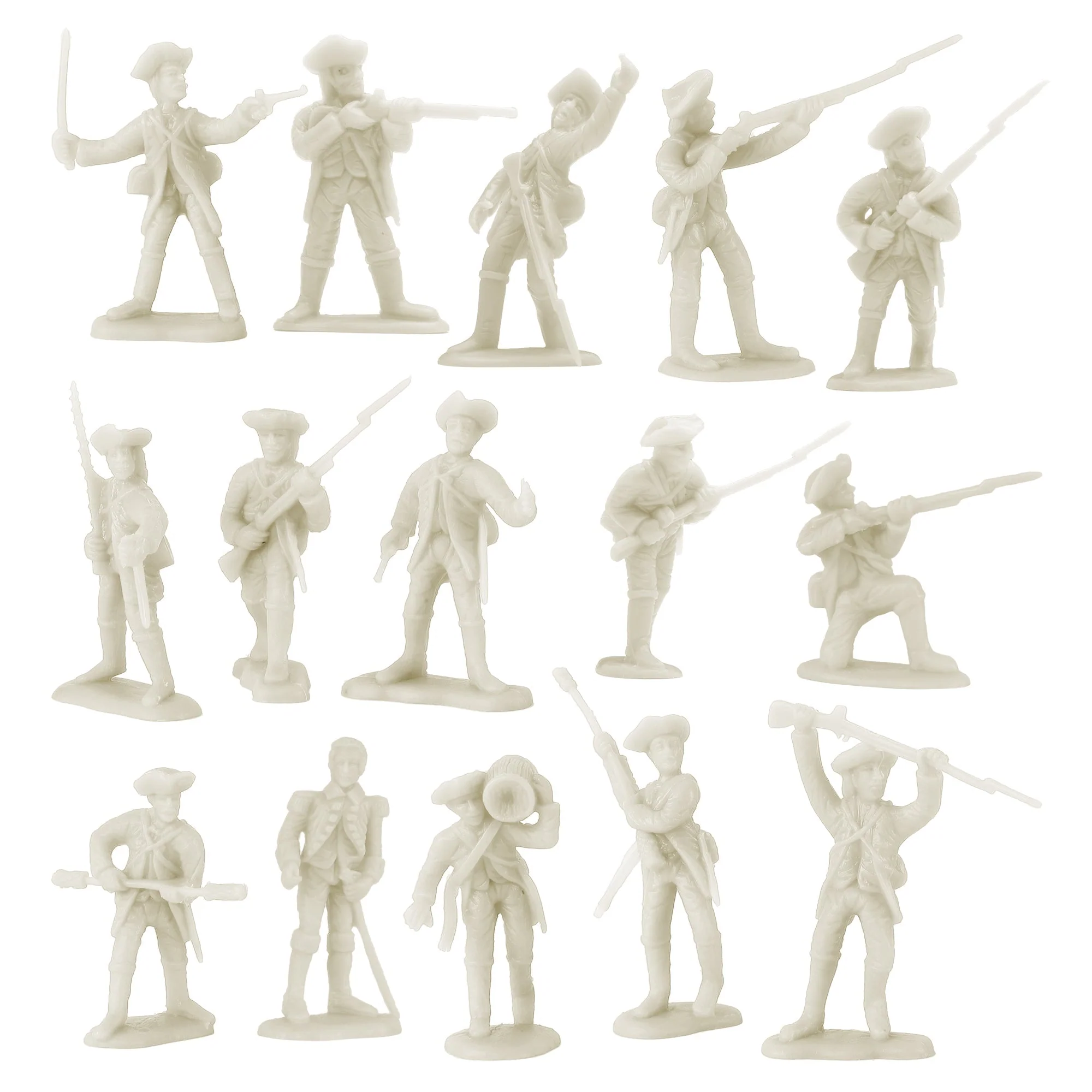 BMC Revolutionary War Battle of Yorktown - 208pc Plastic Army Soldier Playset - Image 5
