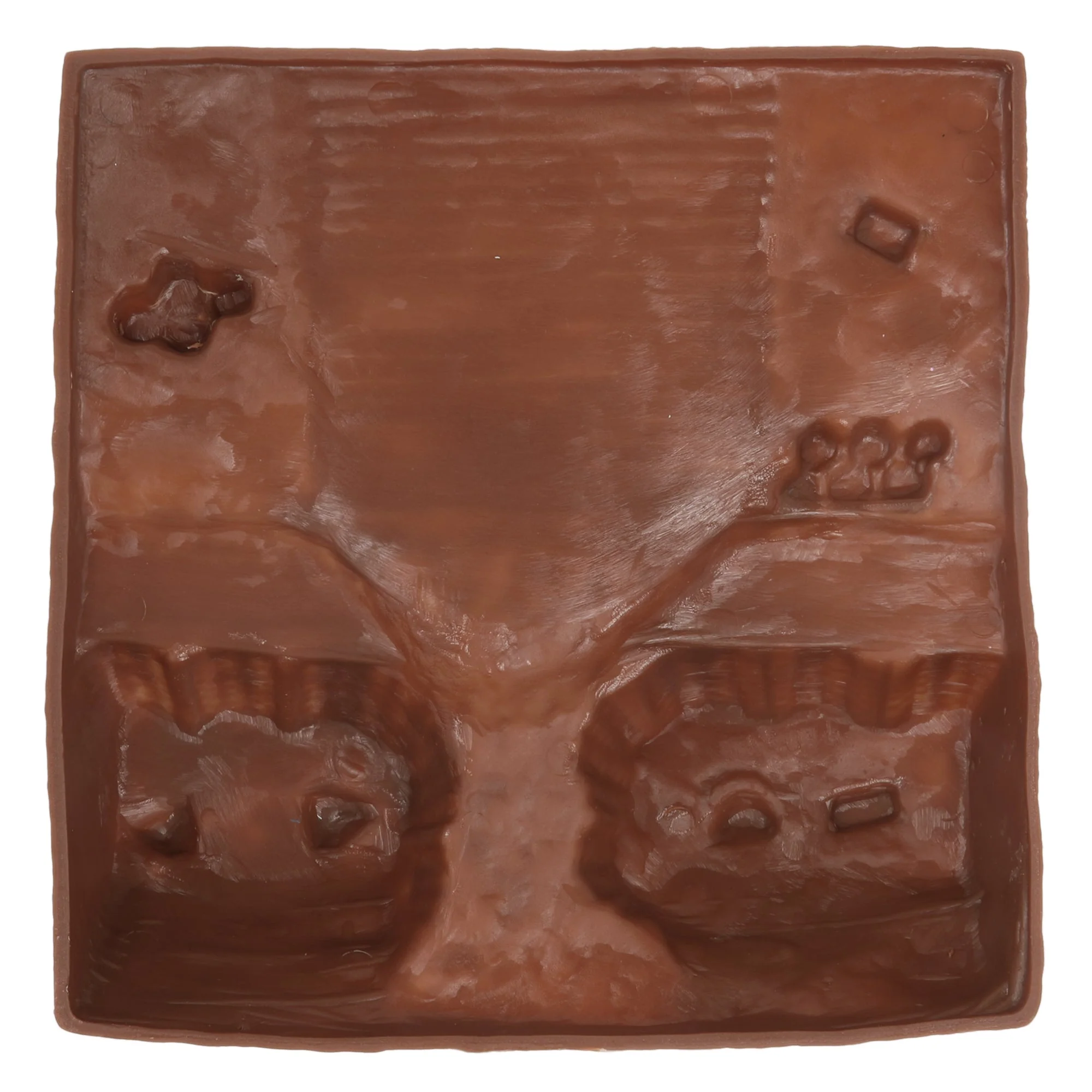 BMC Revolutionary War Redoubt Terrain - Brown 2pc Plastic Army Playset Accessory - Image 4