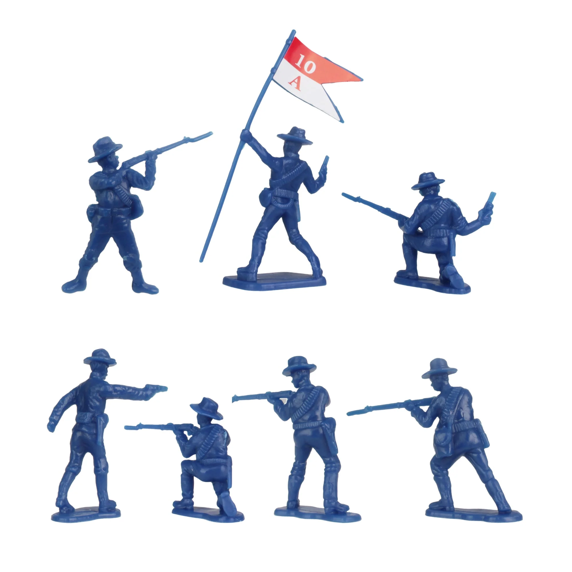BMC Buffalo Soldiers Charge Up San Juan Hill - 32pc Soldier Figures - Image 6