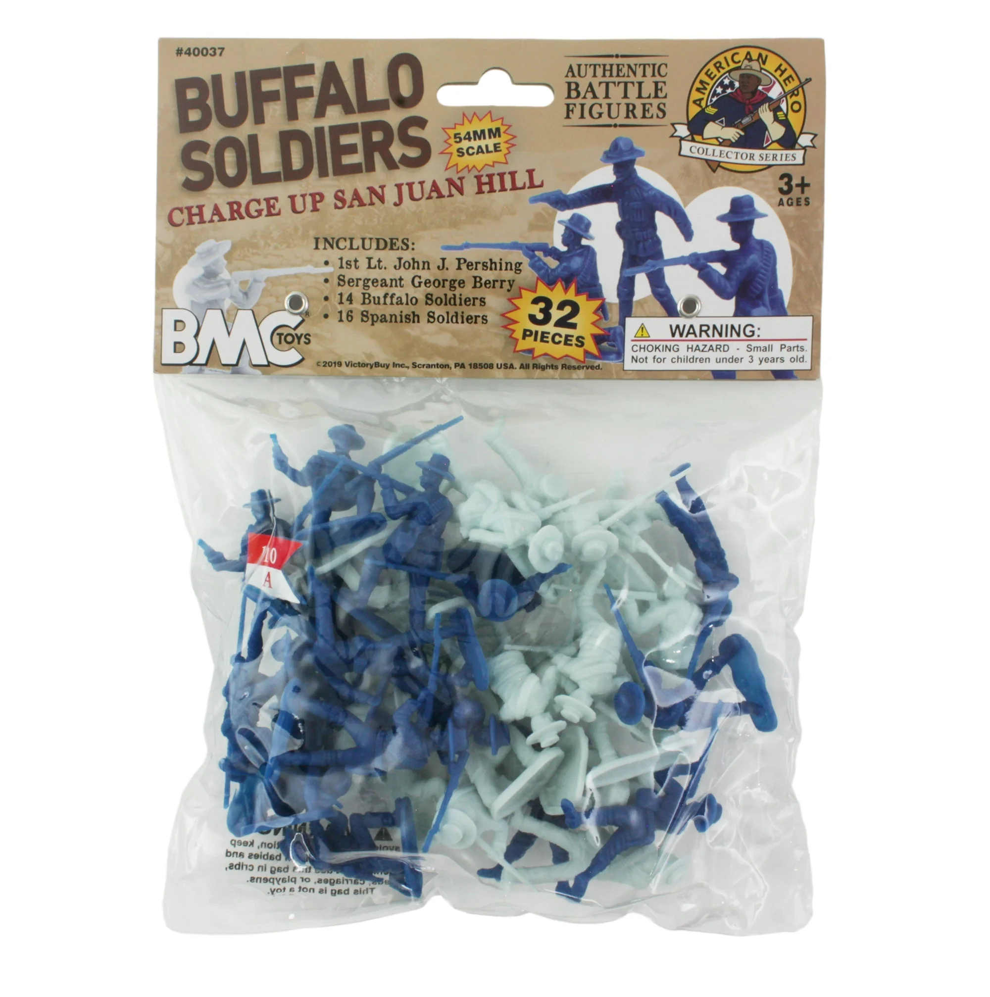 BMC Buffalo Soldiers Charge Up San Juan Hill - 32pc Soldier Figures - Image 7