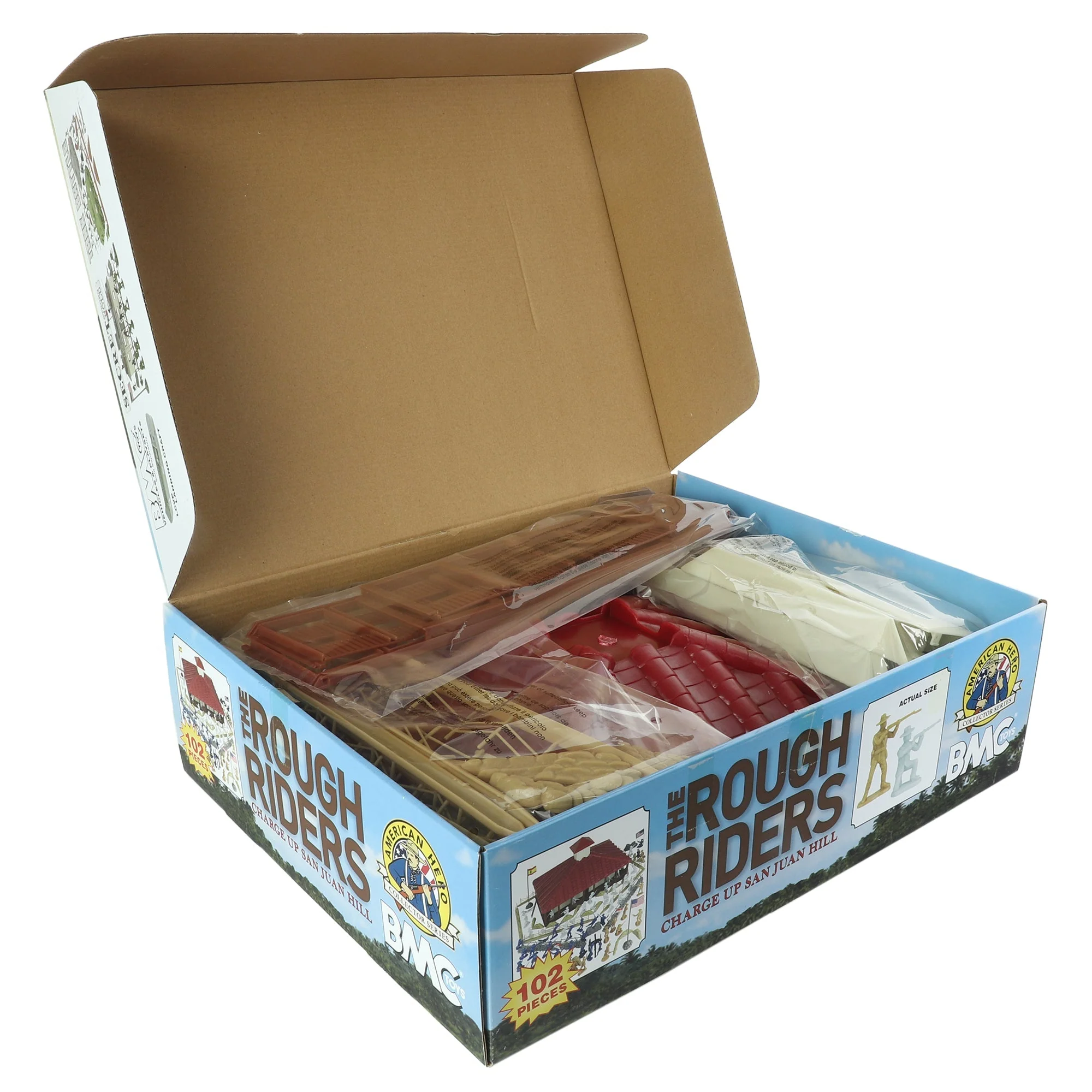 BMC The Rough Riders Charge Up San Juan Hill - 102pc Boxed Playset - Image 10
