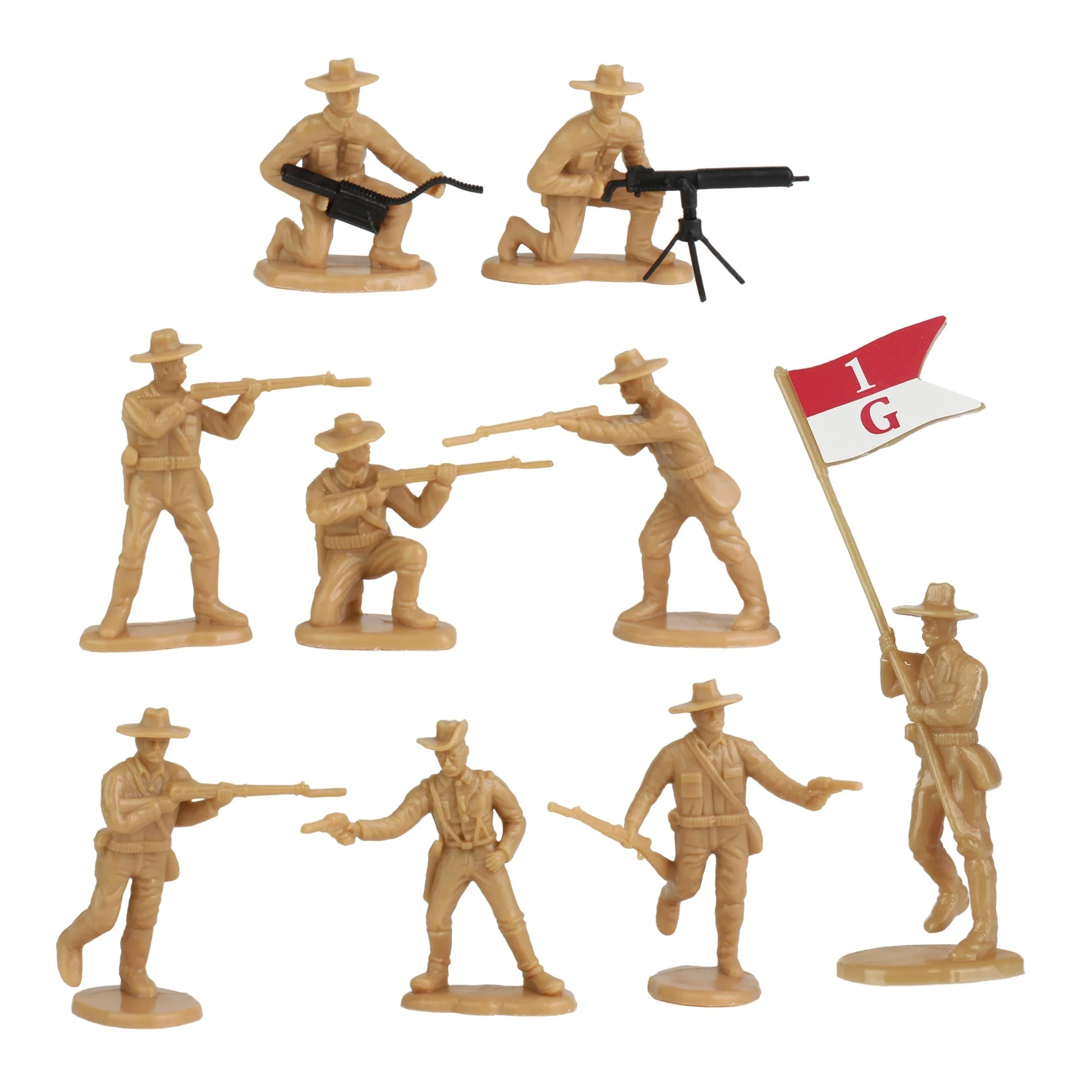 BMC The Rough Riders Charge Up San Juan Hill - 102pc Boxed Playset - Image 2