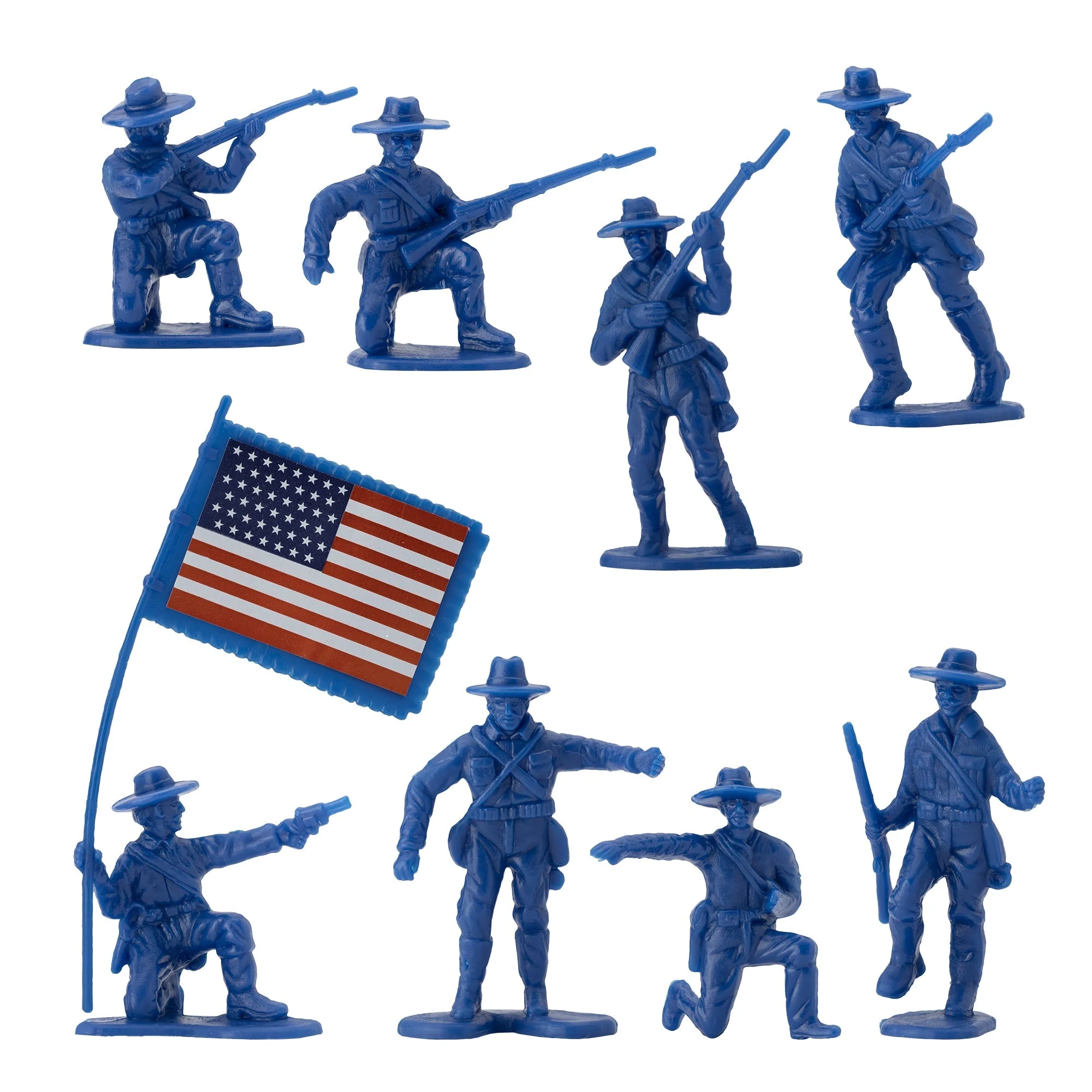 BMC The Rough Riders Charge Up San Juan Hill - 102pc Boxed Playset - Image 5