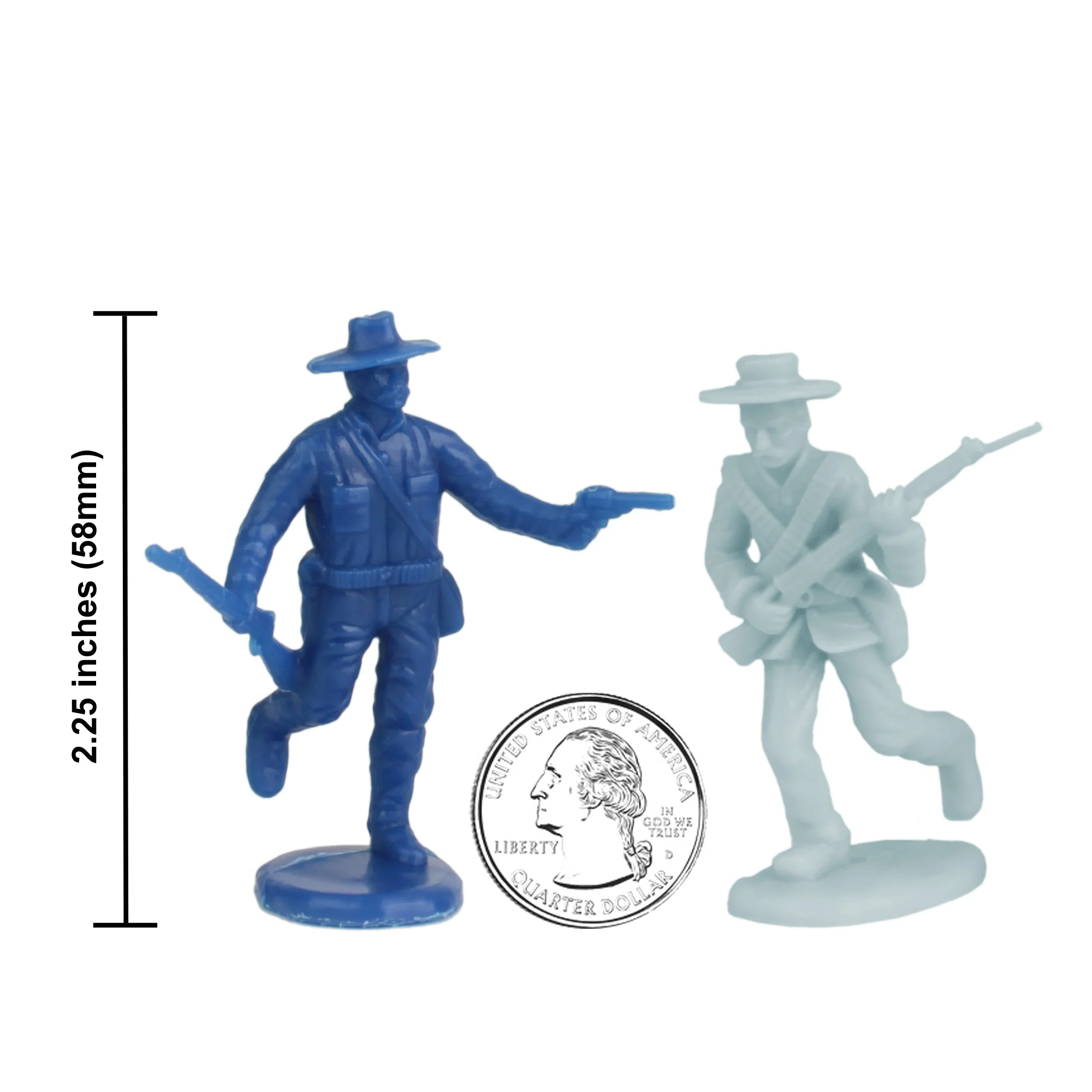 BMC The Rough Riders Charge Up San Juan Hill - 32pc Soldier Figures - Image 3