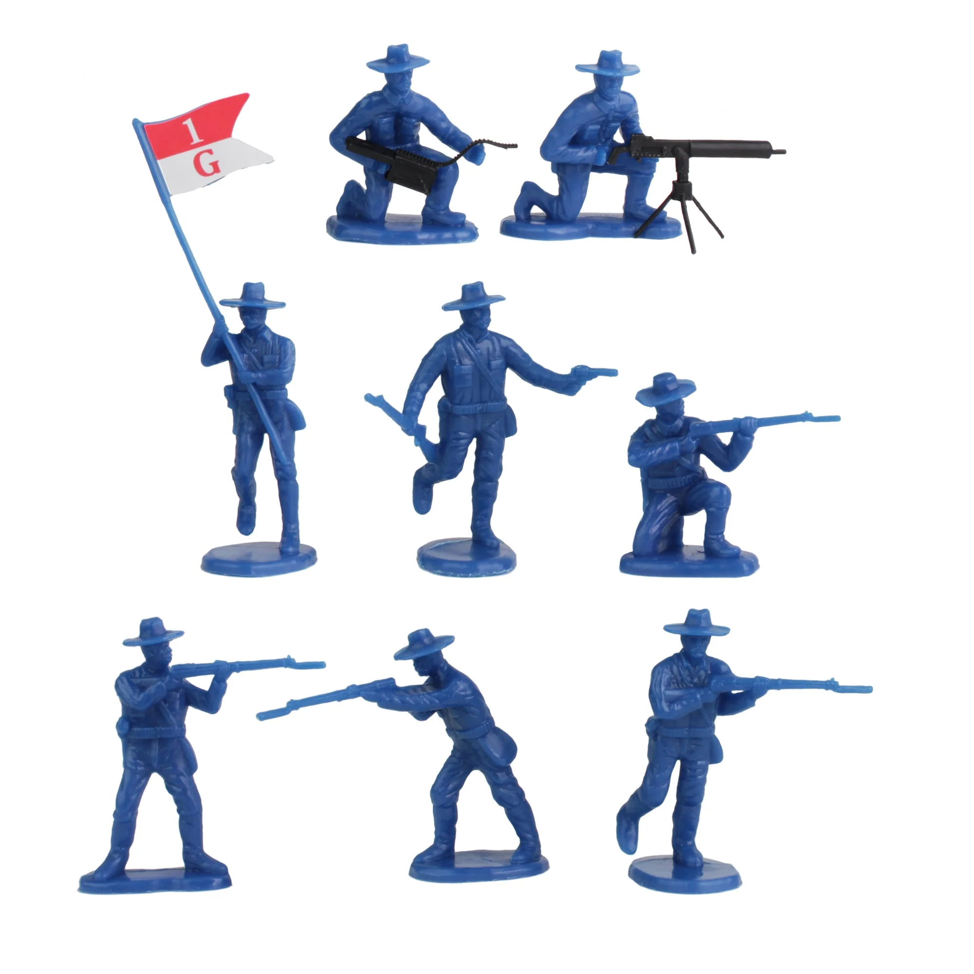 BMC The Rough Riders Charge Up San Juan Hill - 32pc Soldier Figures - Image 4
