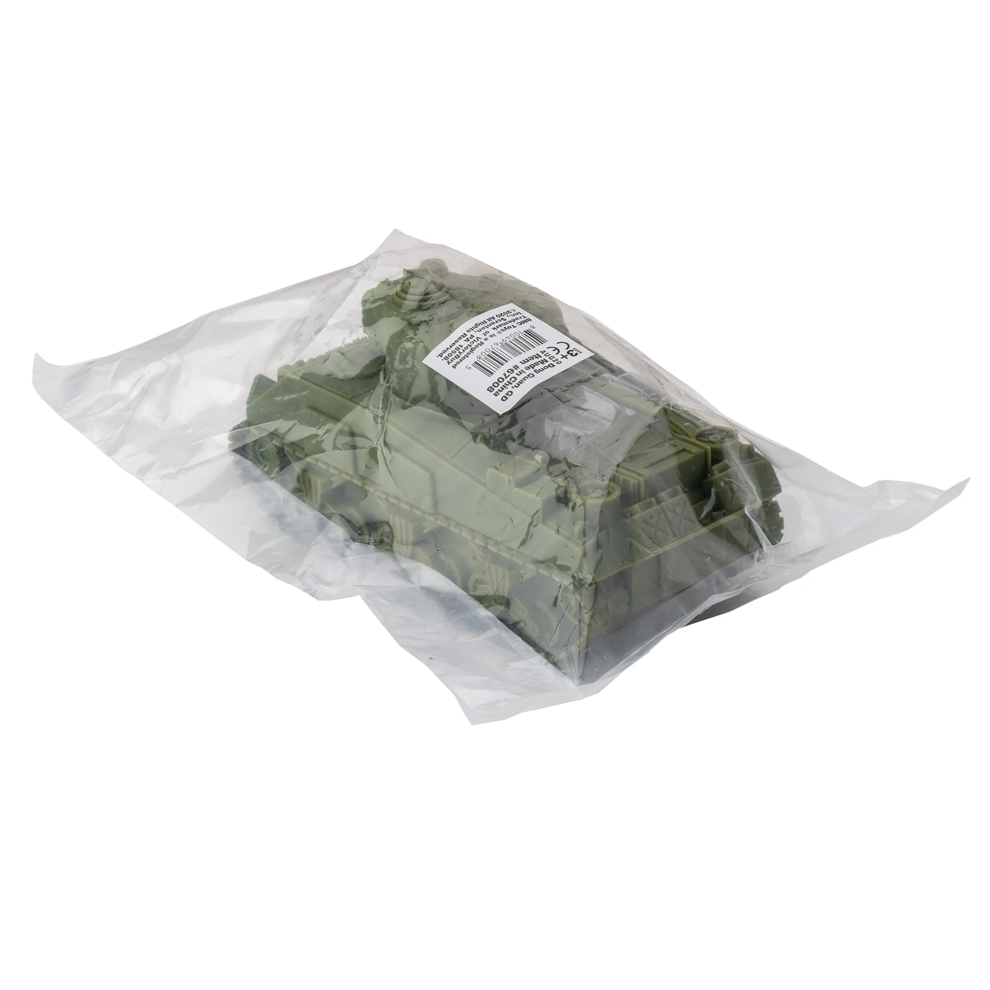 BMC WW2 Sherman M4 Tank - OD Green 1:32 Military Vehicle for Plastic Army Men - Image 7