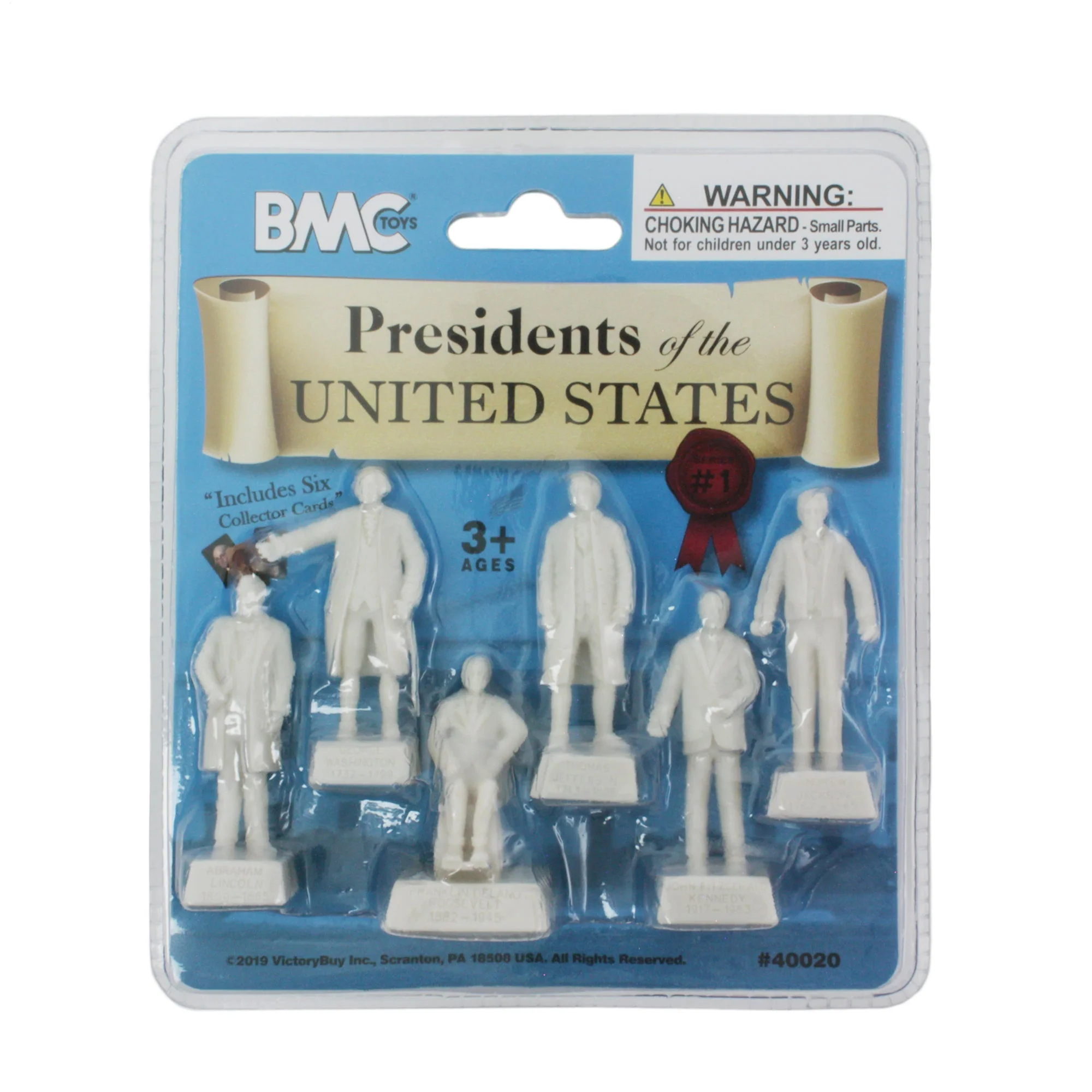 BMC Presidents of The United States Series 1 - Plastic Figure 6pc Set