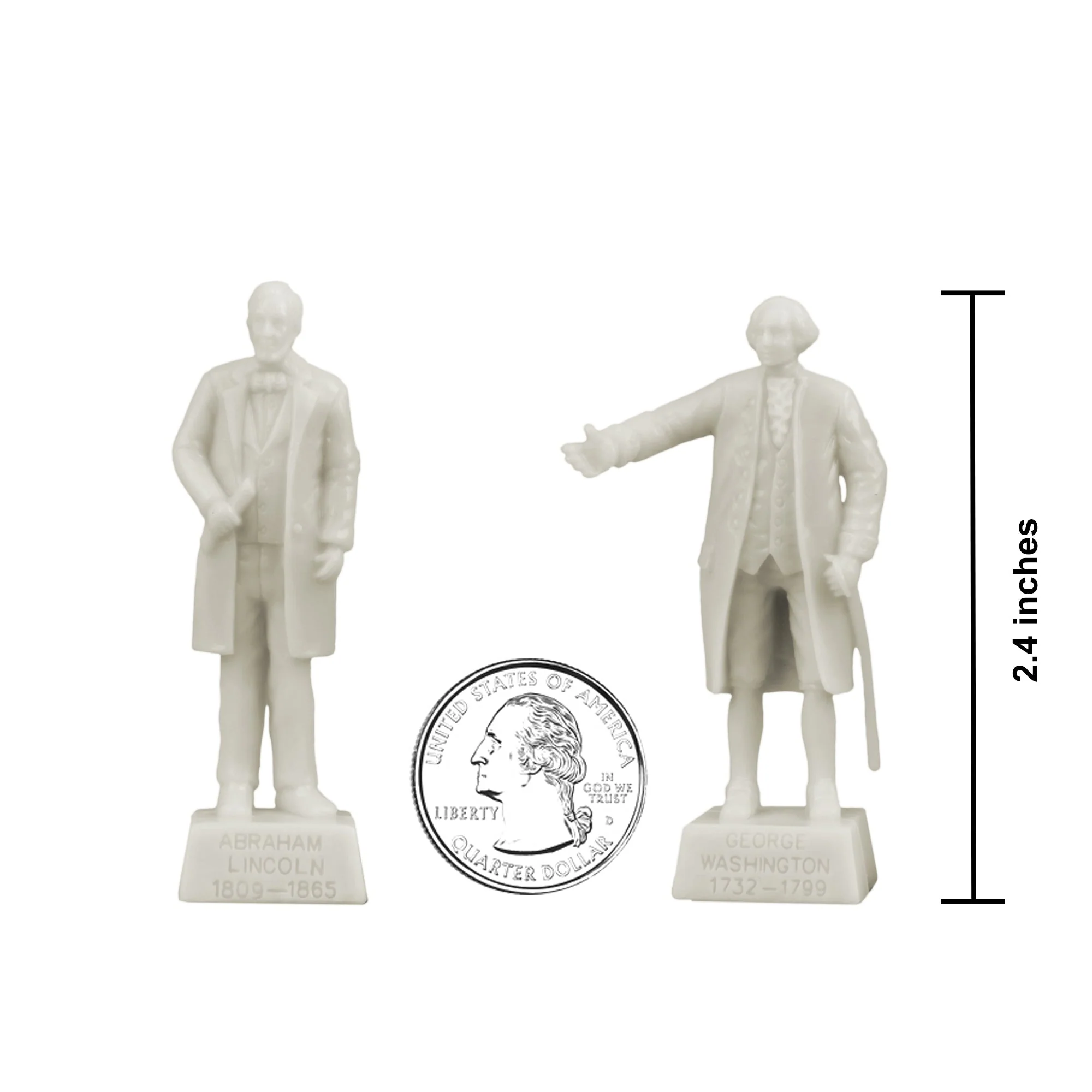 BMC Presidents of The United States Series 1 - Plastic Figure 6pc Set - Image 4