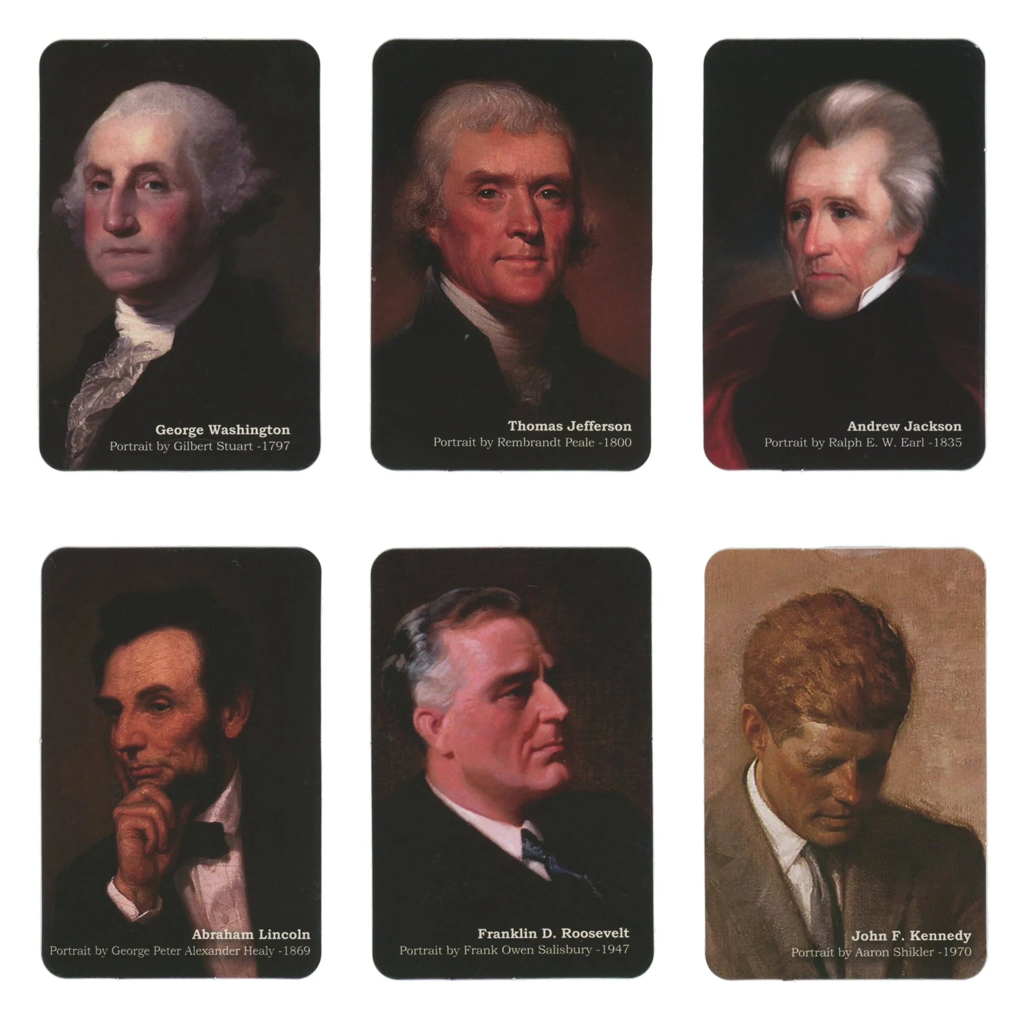 BMC Presidents of The United States Series 1 - Plastic Figure 6pc Set - Image 5