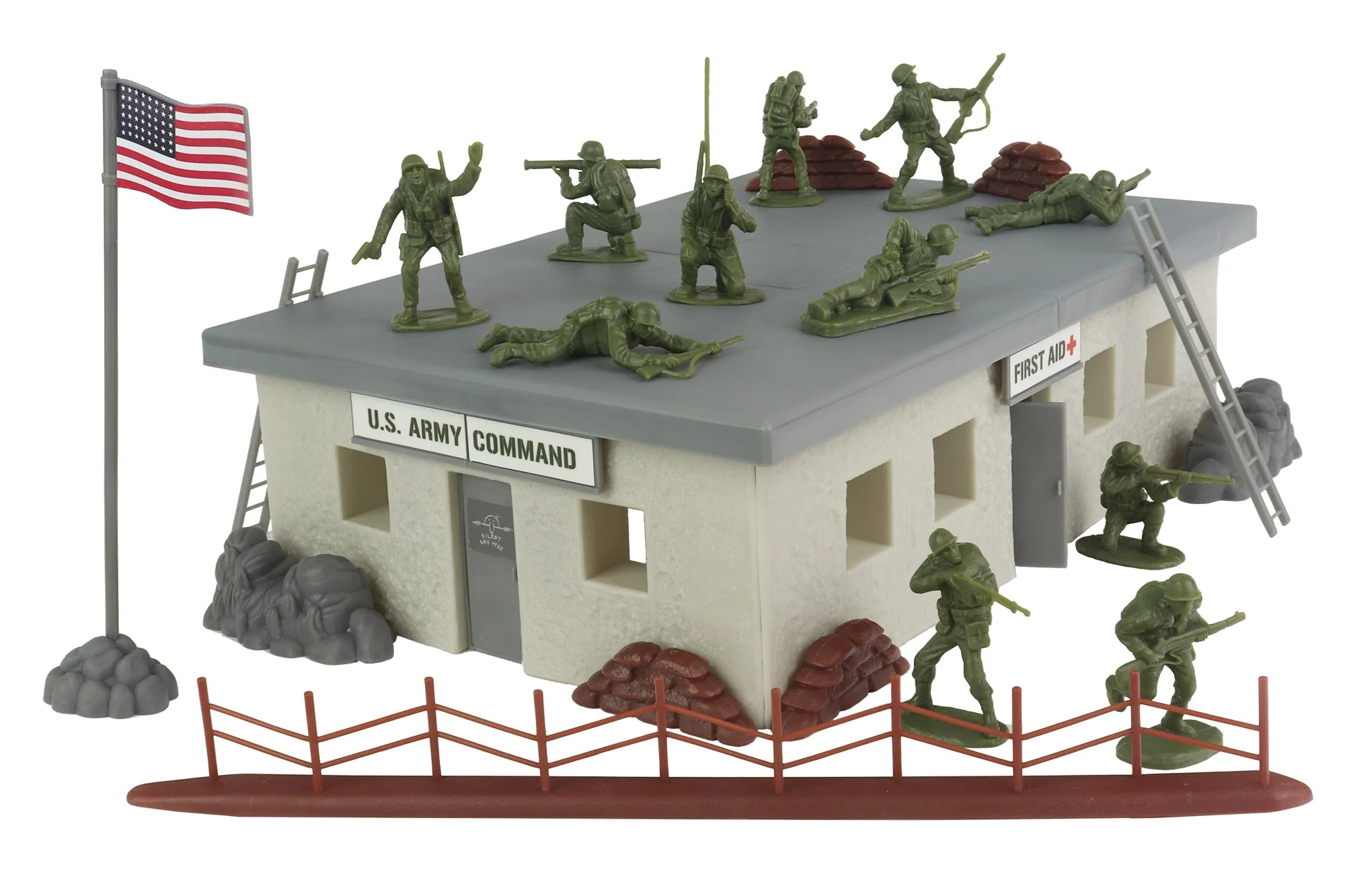 BMC WW2 Secret Stronghold - 36pc Plastic Army Men German Bunker Playset - Image 2
