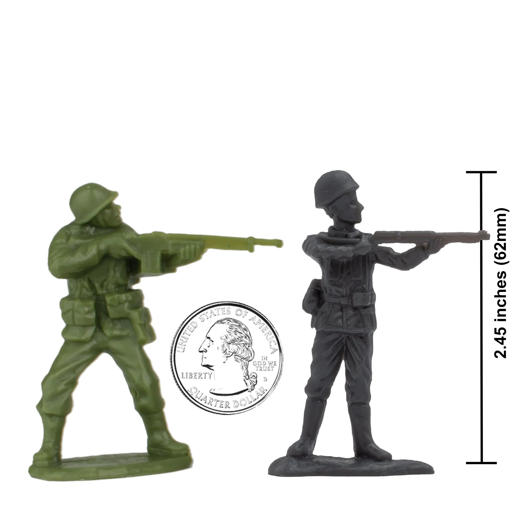 BMC WW2 Secret Stronghold - 36pc Plastic Army Men German Bunker Playset - Image 5