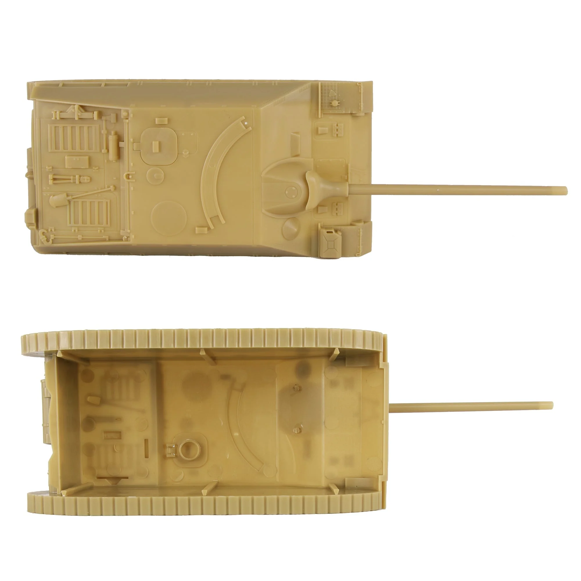 BMC WW2 German Jagdpanzer IV Tank Destroyer - Tan 1:32 Plastic Army Men Vehicle - Image 4