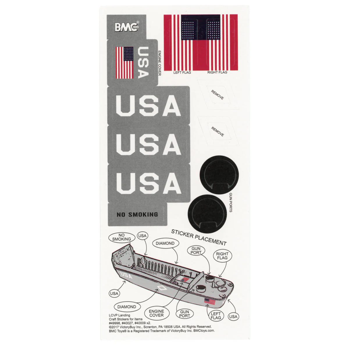 BMC WW2 Sticker Sheets for 1:32 Tanks, Landing Craft & Bunkers - Image 11