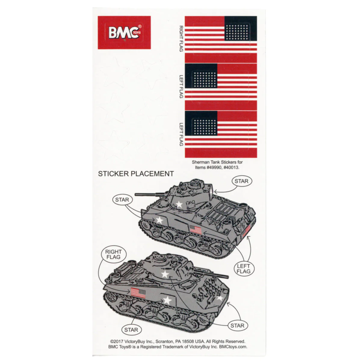 BMC WW2 Sticker Sheets for 1:32 Tanks, Landing Craft & Bunkers - Image 9