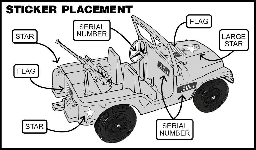 TimMee Recon Patrol M38 Military 4x4 - Olive Green Action Figure Size - USA Made - Image 7