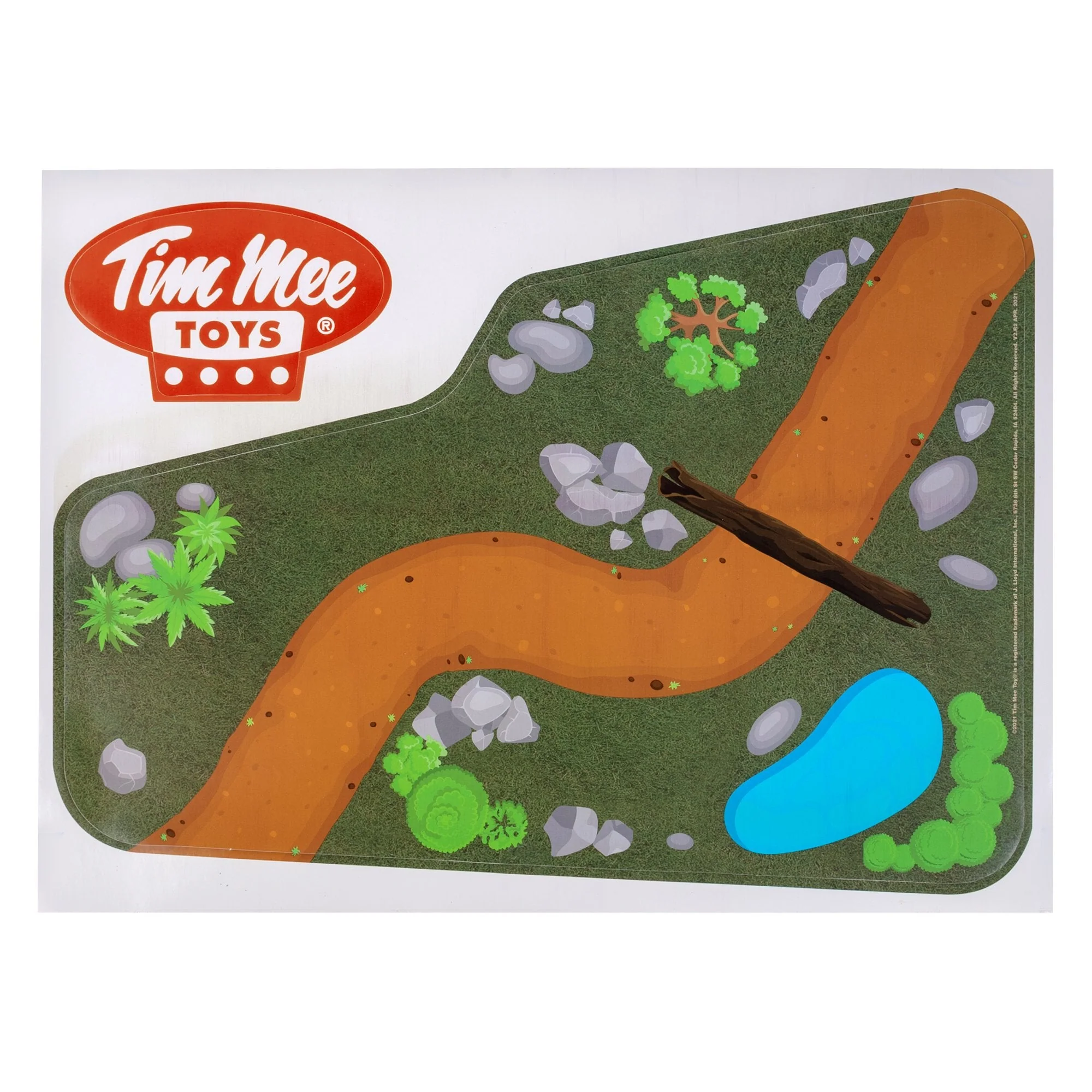Tim Mee Toy Giant Underbed Storage Container with Wheels & Play Surface US Made - Image 5