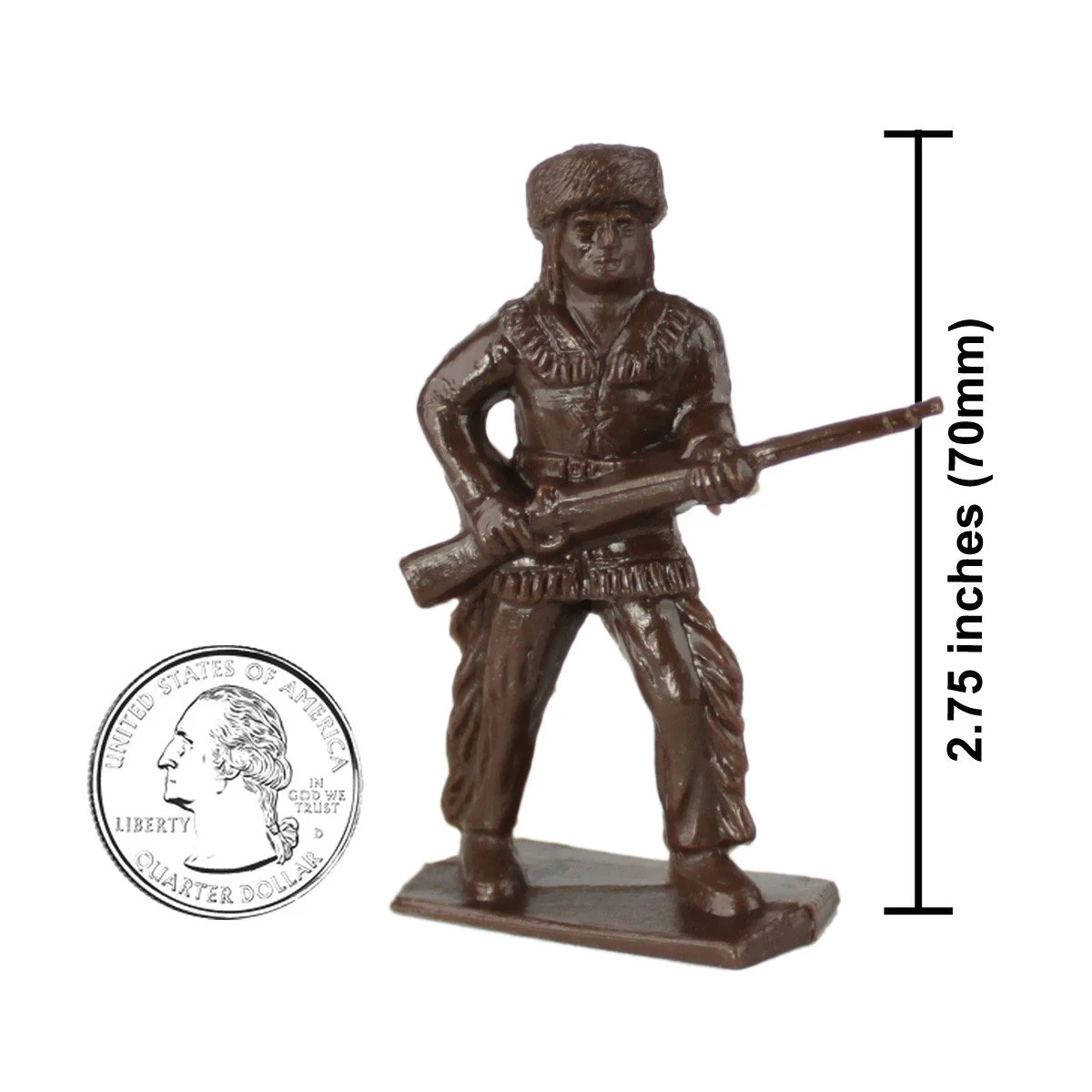 TimMee Davey Crockett Daniel Boone Figures- 24 Frontiersman Pioneers Made in USA - Image 5