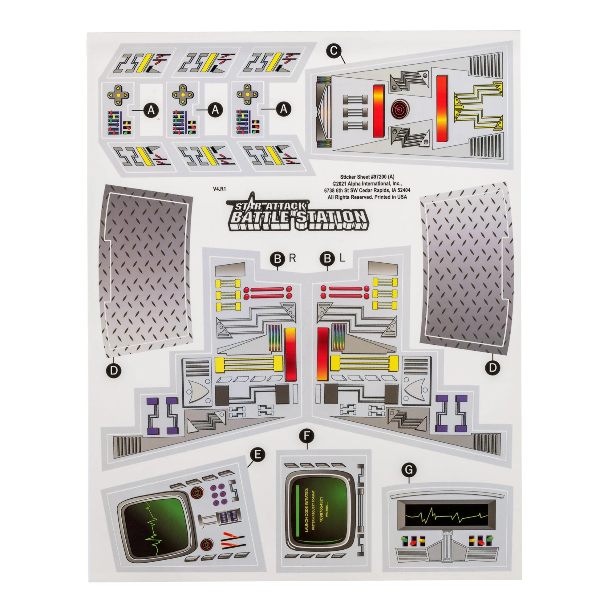 TimMee Star Attack Battle Station - Action Figure Size for Play & Display - USA - Image 8