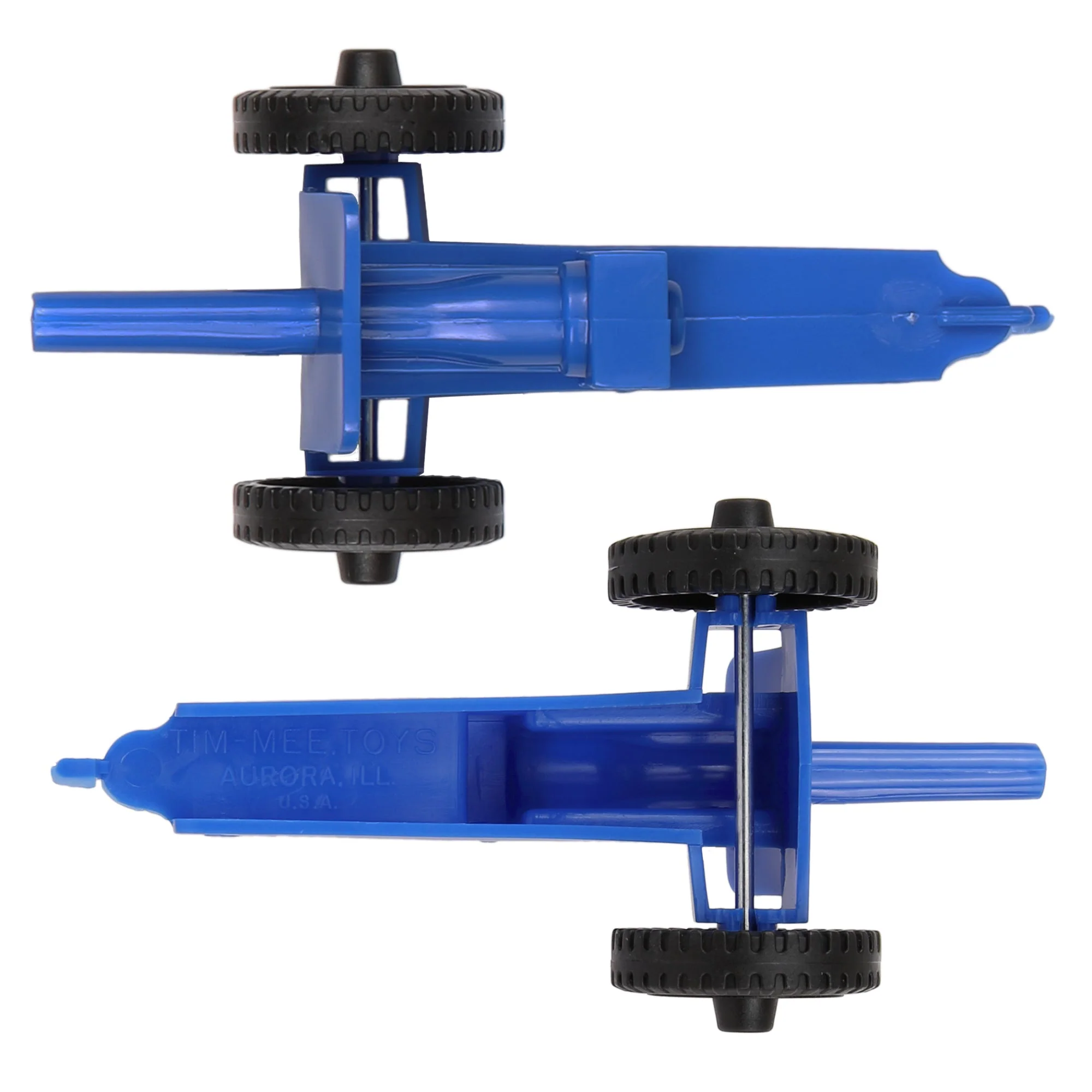 TimMee M3 ARTILLERY - Blue 4pc Plastic Army Men Cannon Playset - Made in USA - Image 3