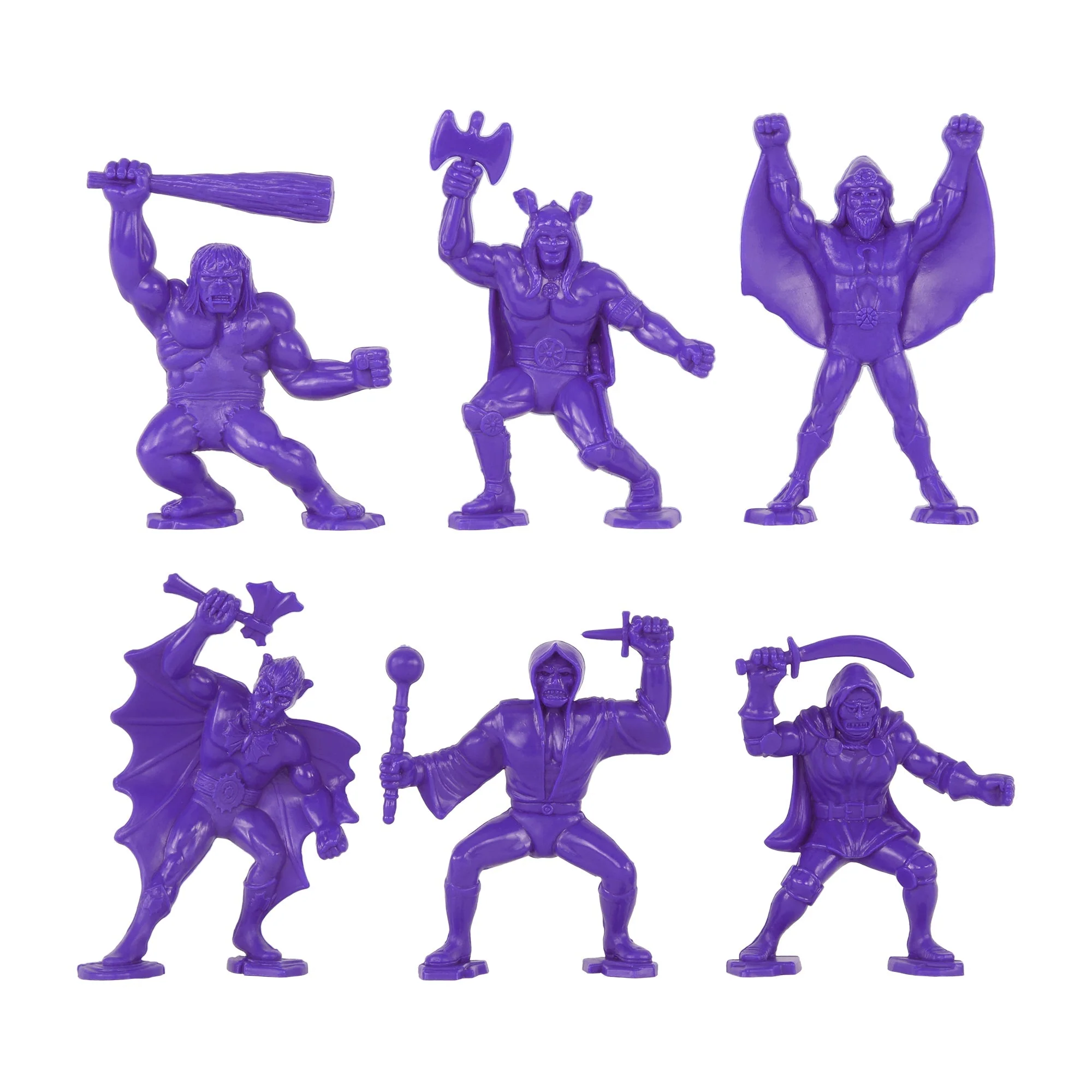 TimMee Legendary Battle Fantasy Figures - 3 inch Purple vs Black 24pc Set - USA - Image 3
