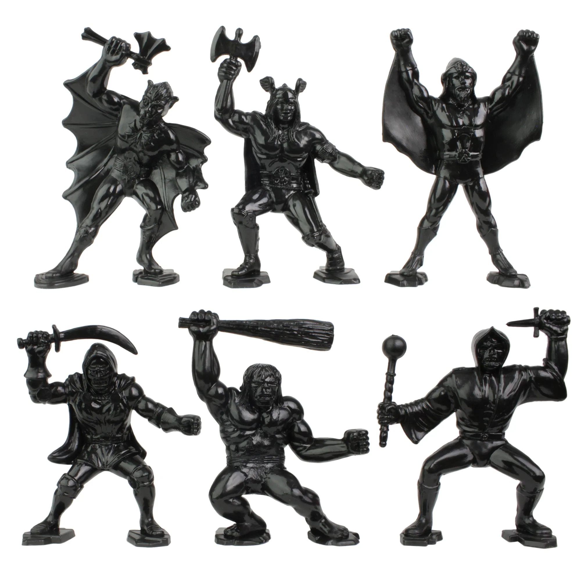 TimMee Legendary Battle Fantasy Figures - 3 inch Purple vs Black 24pc Set - USA - Image 4