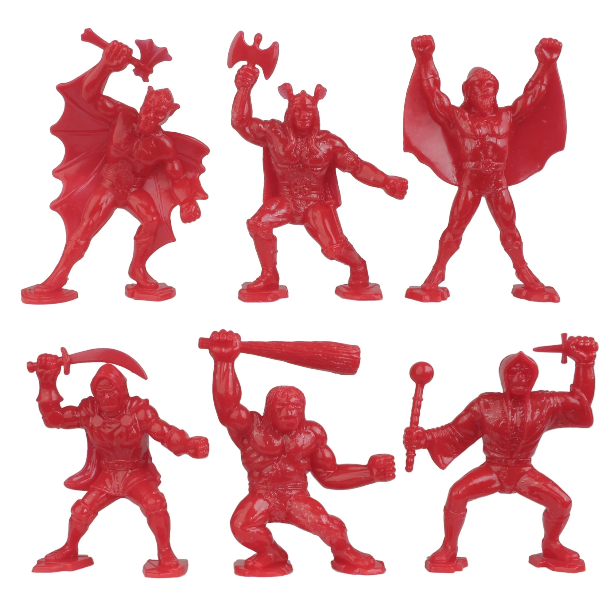 TimMee Legendary Battle Fantasy Figures - 3 inch Red vs Yellow 24pc Set - USA - Image 4