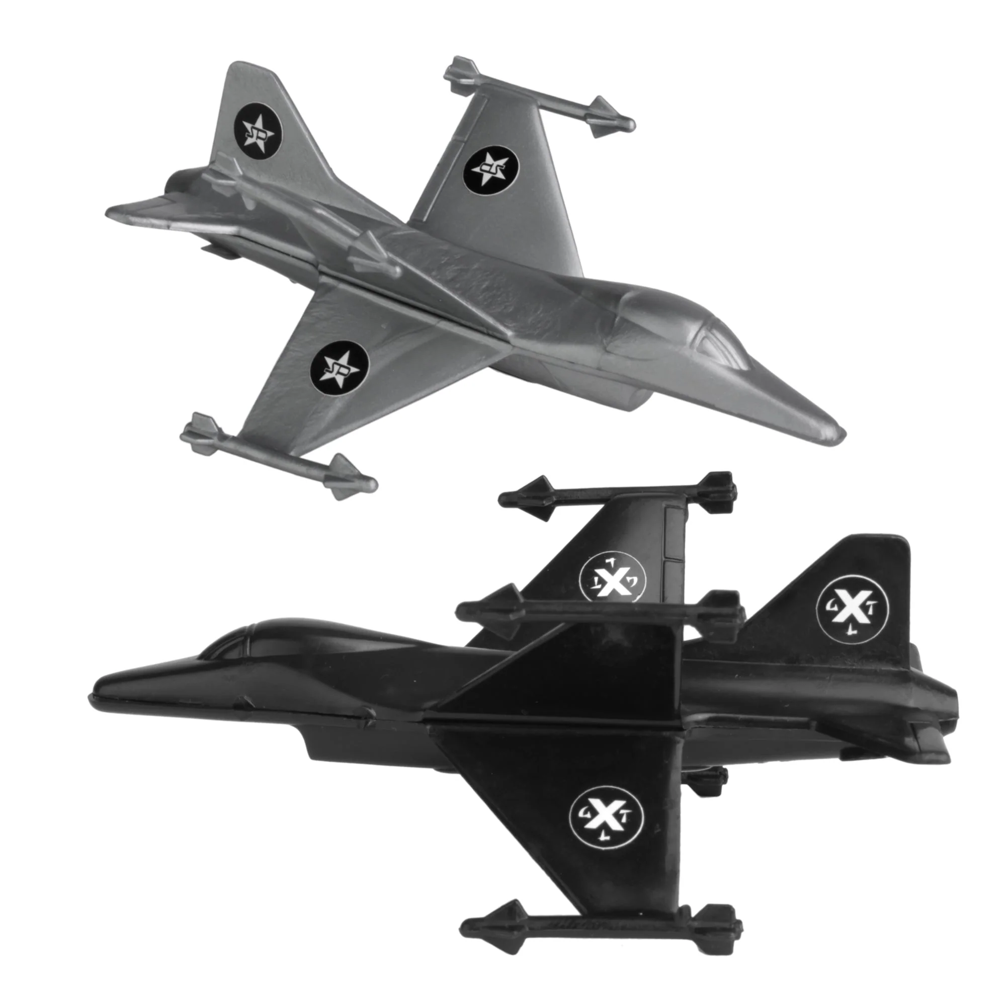TimMee Galaxy Laser Team Space Figures - Black vs Silver 50pc Set - Made in USA - Image 6