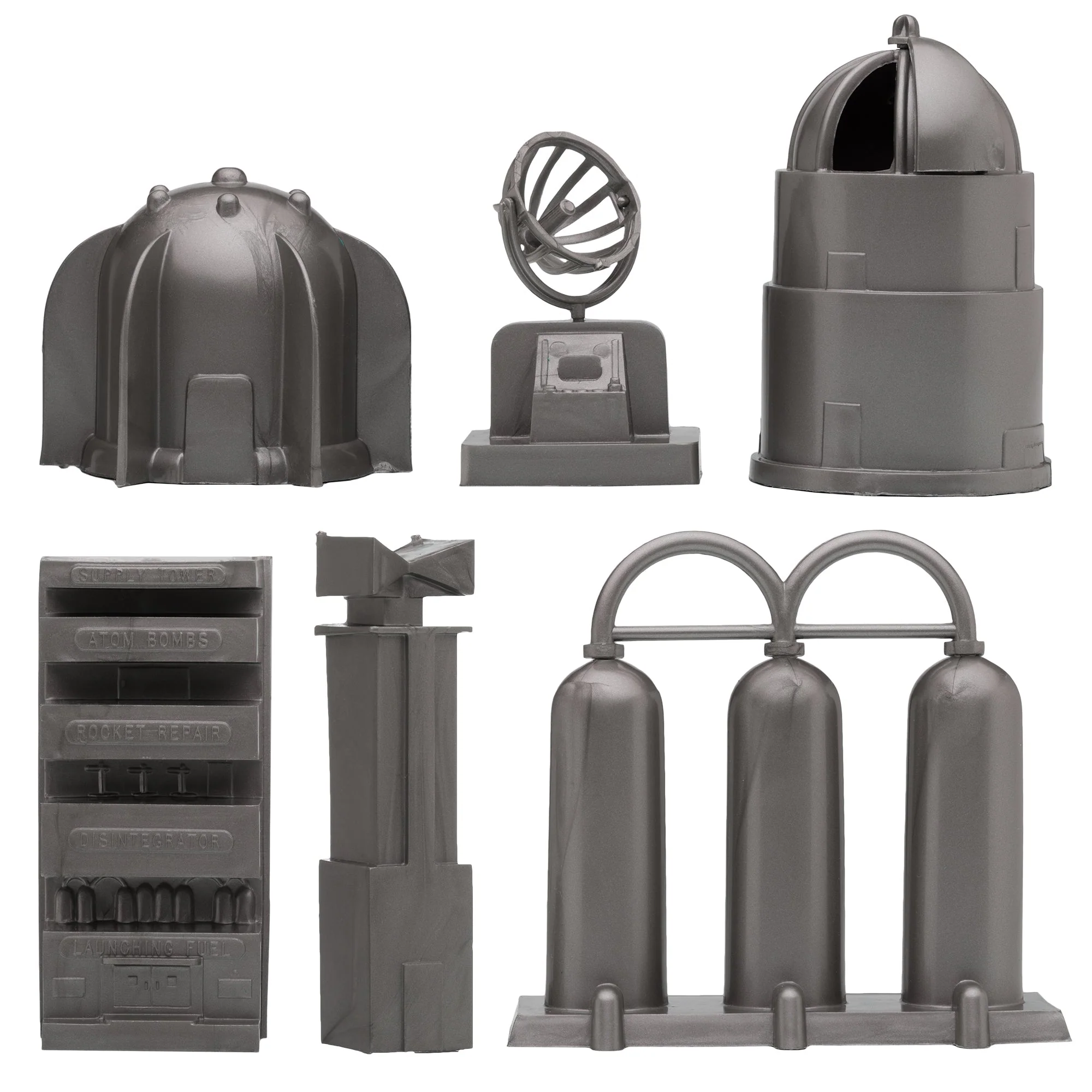 Tim Mee Galaxy Laser Team Bucket - 80pc Sci-Fi Space Plastic Figure Mars Playset - Image 7