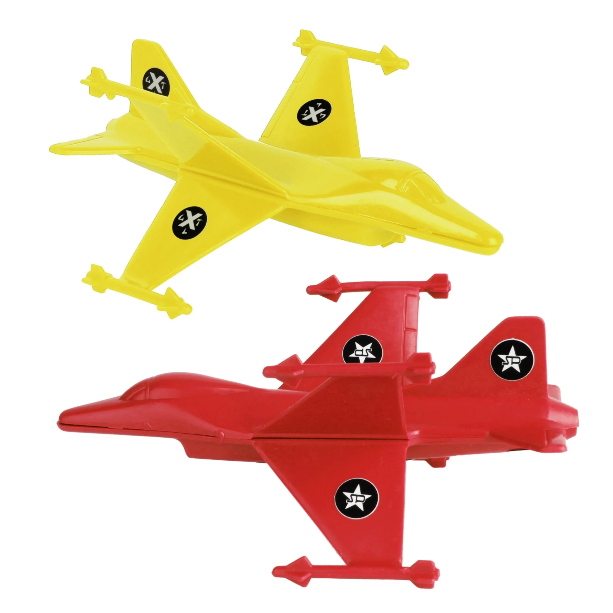 TimMee Galaxy Laser Team Space Figures - Red vs Yellow 50pc Set - Made in USA - Image 5