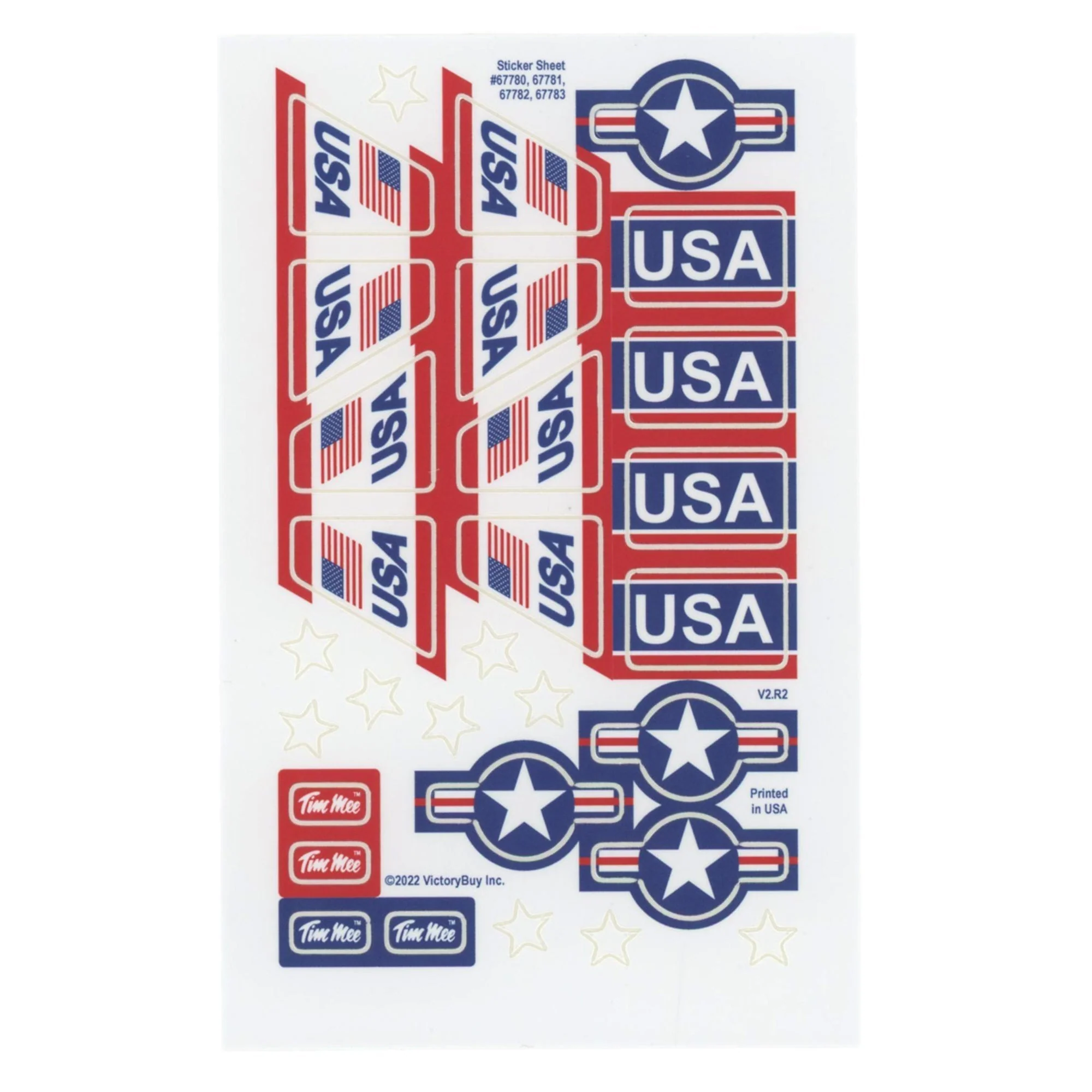 TimMee Plastic Army Men Combat Fighter Jets - 4pc Blue Airplanes Made in USA - Image 4