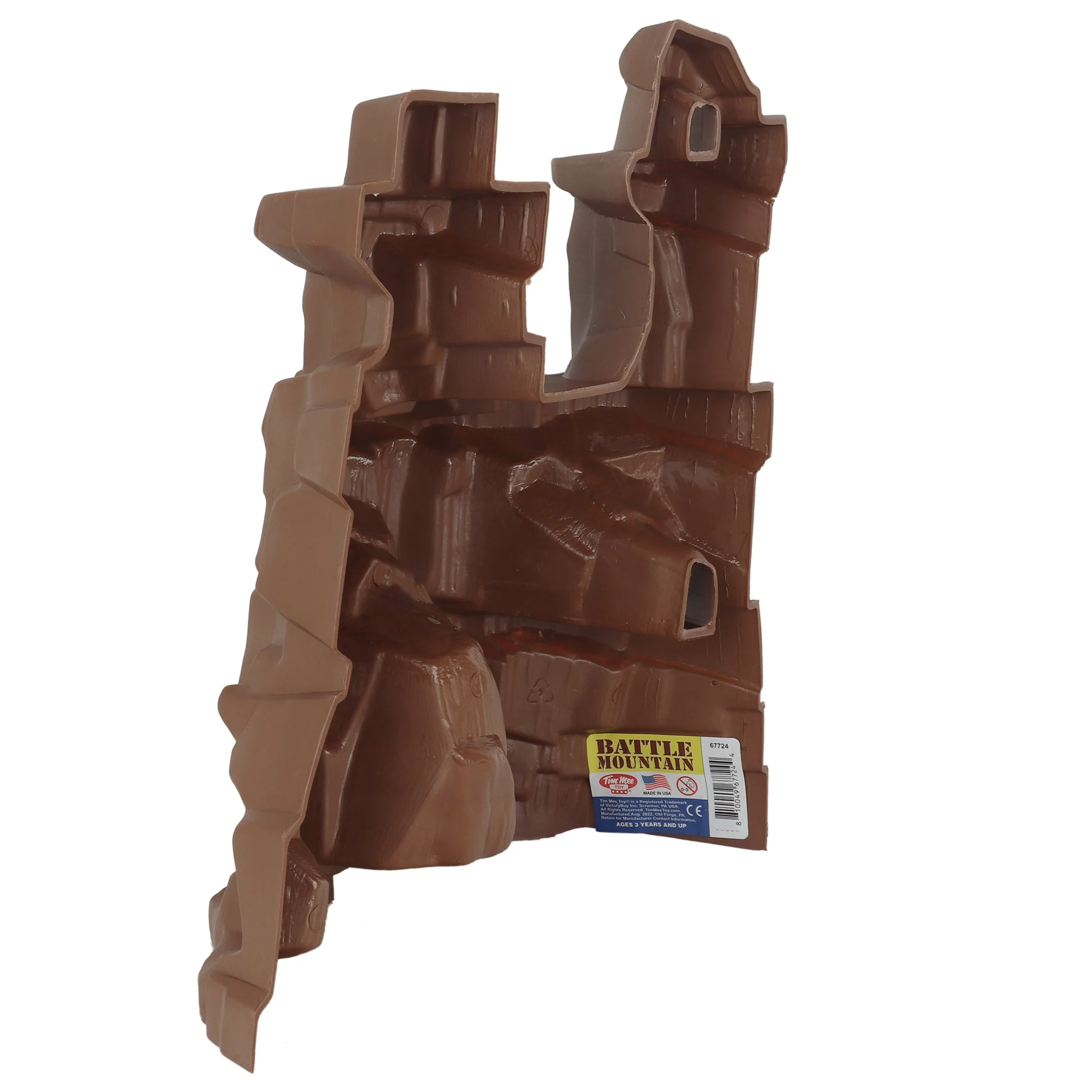 TimMee Battle Mountain Scenery - Brown Figure Display & Play Terrain - USA Made - Image 5